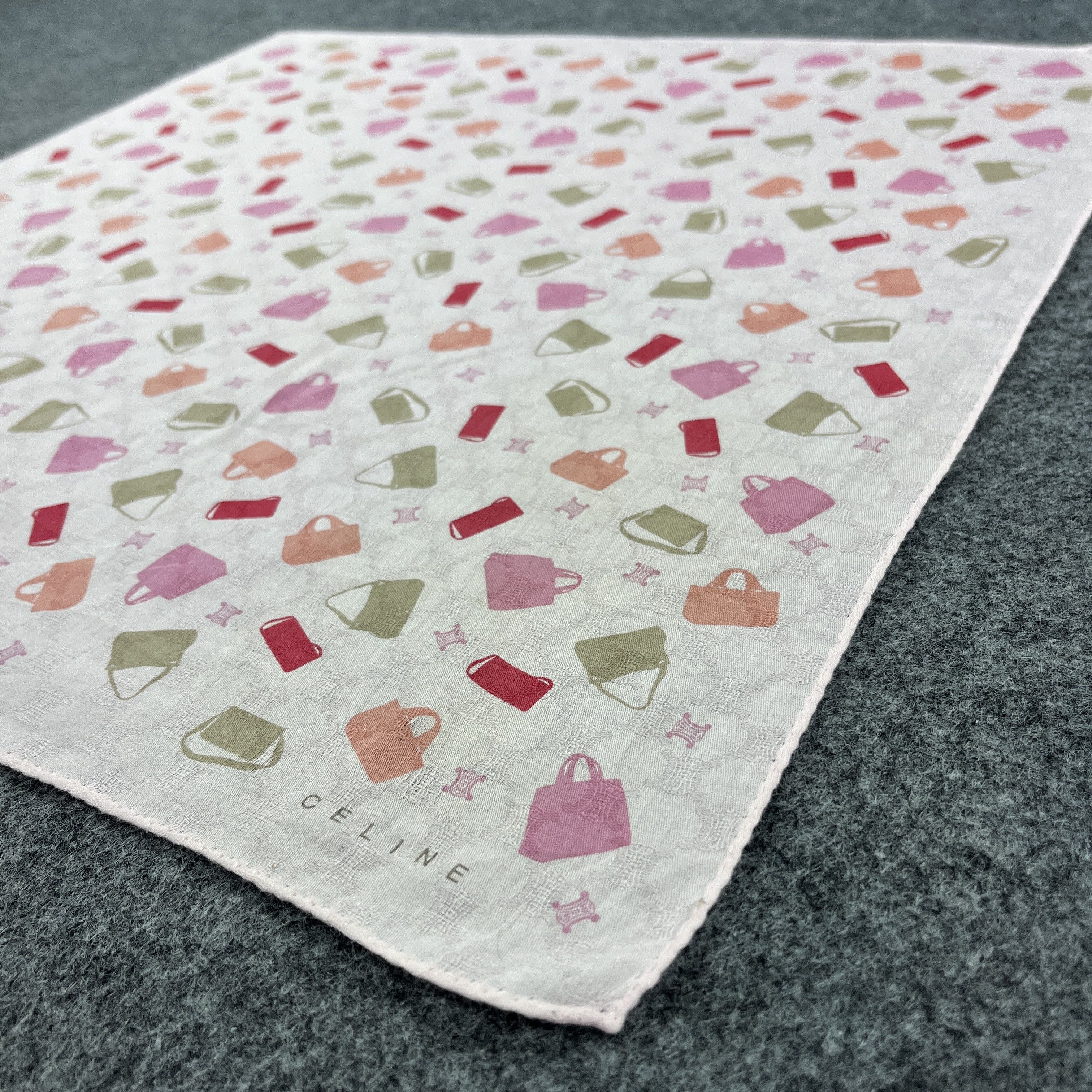 Celine Celine Handkerchief Neckerchief Bandana B770 Size ONE SIZE - 4 Thumbnail