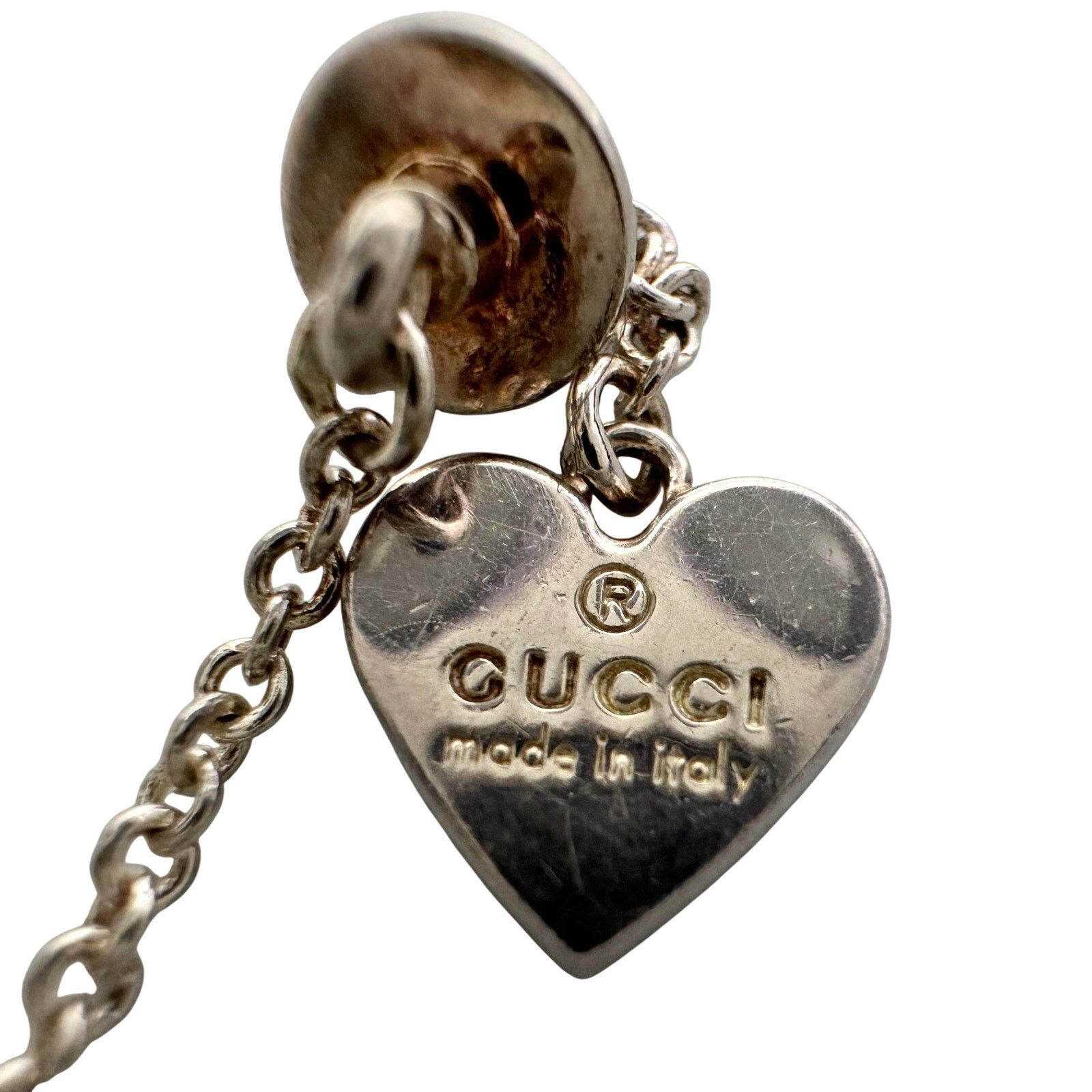 Gucci Gucci 'Blind for Love' Engraved Heart Bracelet w box Size ONE SIZE - 6 Thumbnail