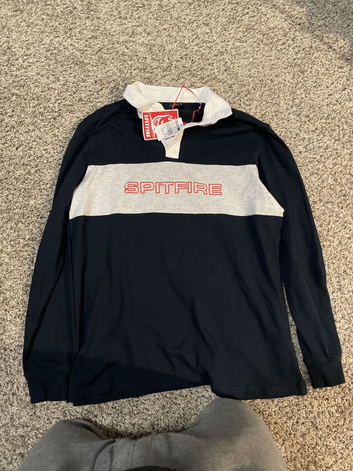 Spitfire Spitfire rugby shirt Size US XL / EU 56 / 4 - 3 Thumbnail