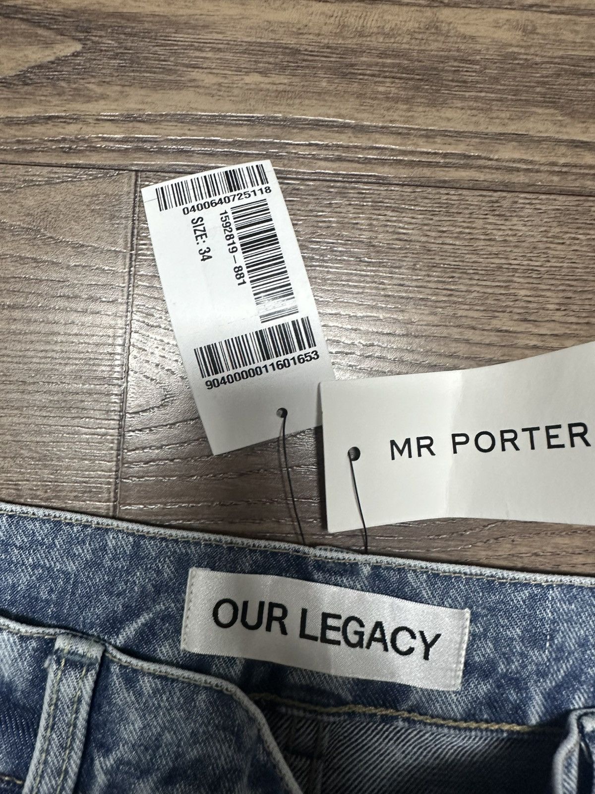 Our Legacy Our legacy first cut denim Size US 34 / EU 50 - 3 Thumbnail