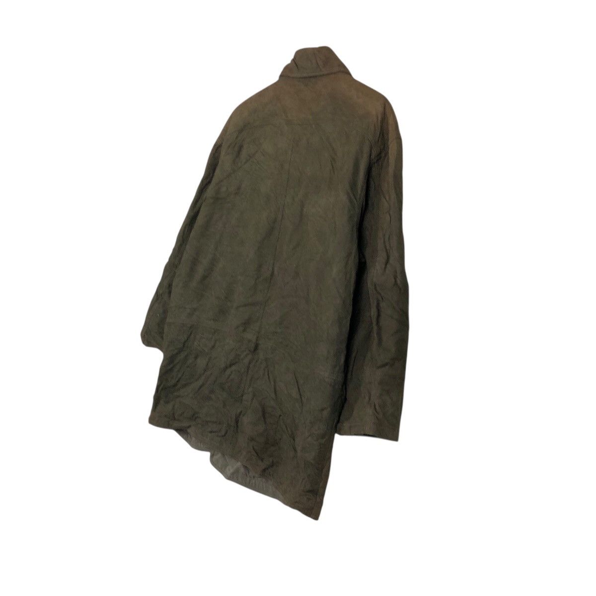 Japanese Brand 📌Vintage Work Leather Jacket Unbranded Issey Miyake Size US M / EU 48-50 / 2 - 11 Thumbnail