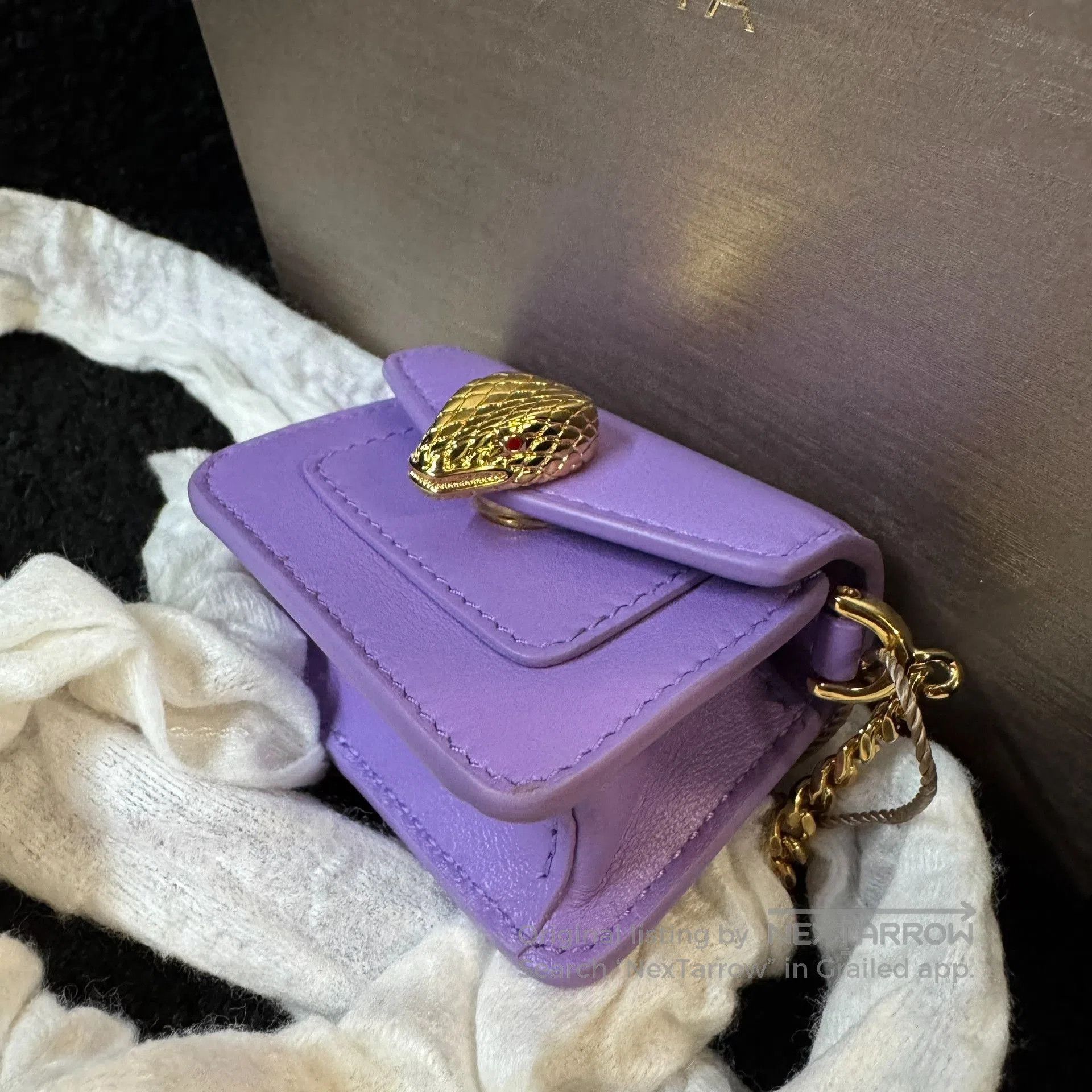 Bvlgari BVLGARI Purple Mini Crossbody Bag. Size ONE SIZE - 2 Thumbnail