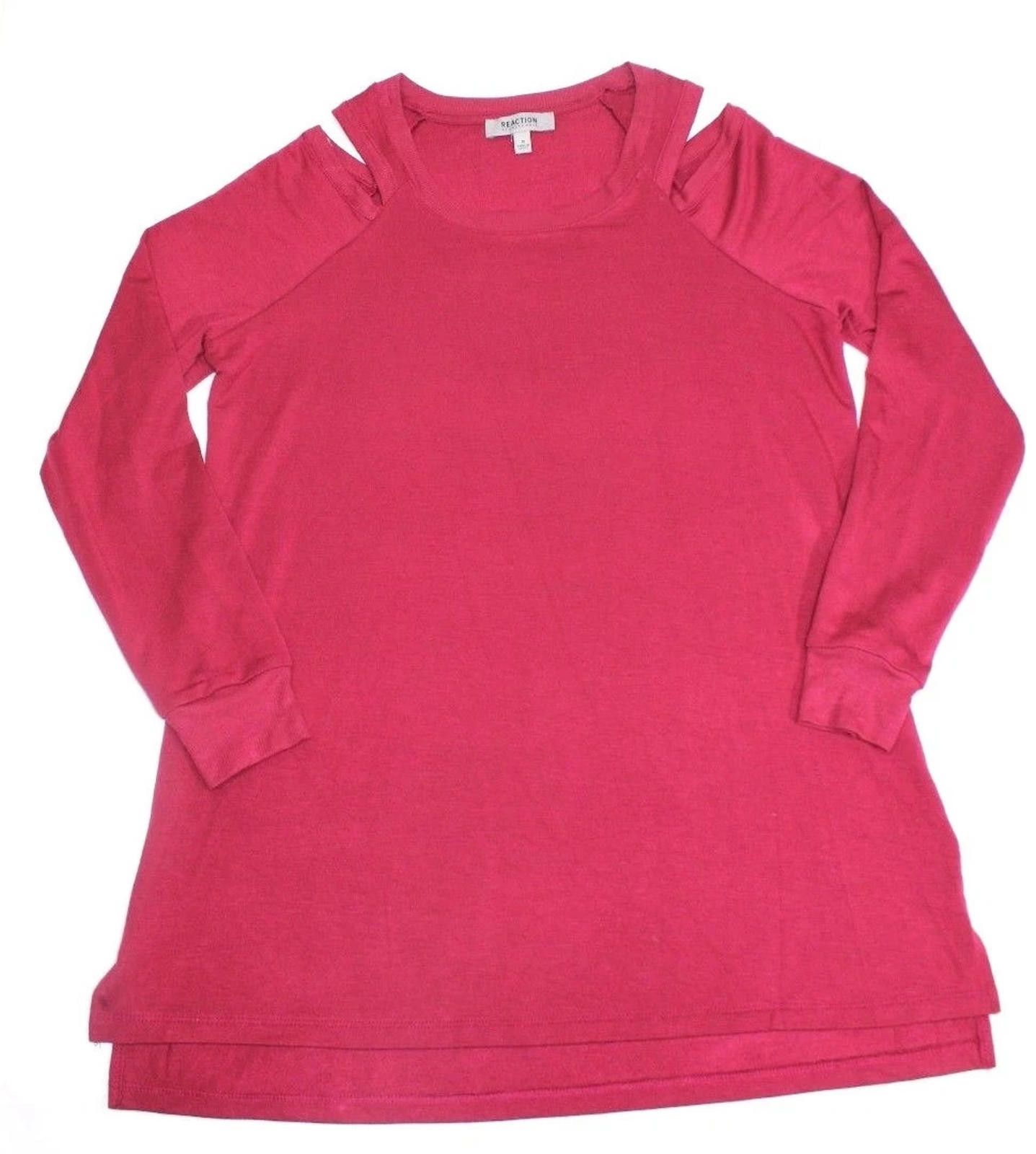 Designer KENNETH COLE REACTION Cold Shoulder Tunic Anemone Sz Medium Size M / US 6-8 / IT 42-44 - 3 Thumbnail