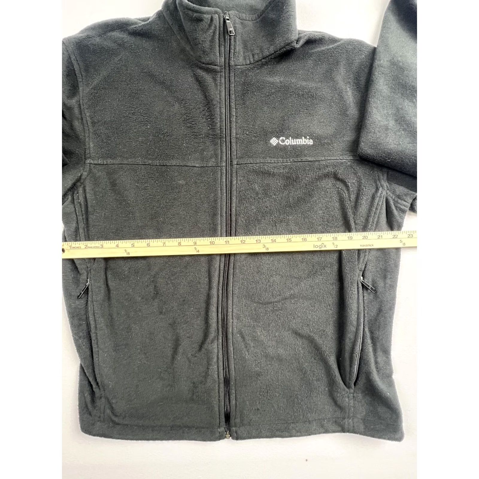 Vintage Columbia Jacket Mens XL Gray Fleece Full Zip Stand Collar Pockets Outdoor Size US XL / EU 56 / 4 - 5 Thumbnail