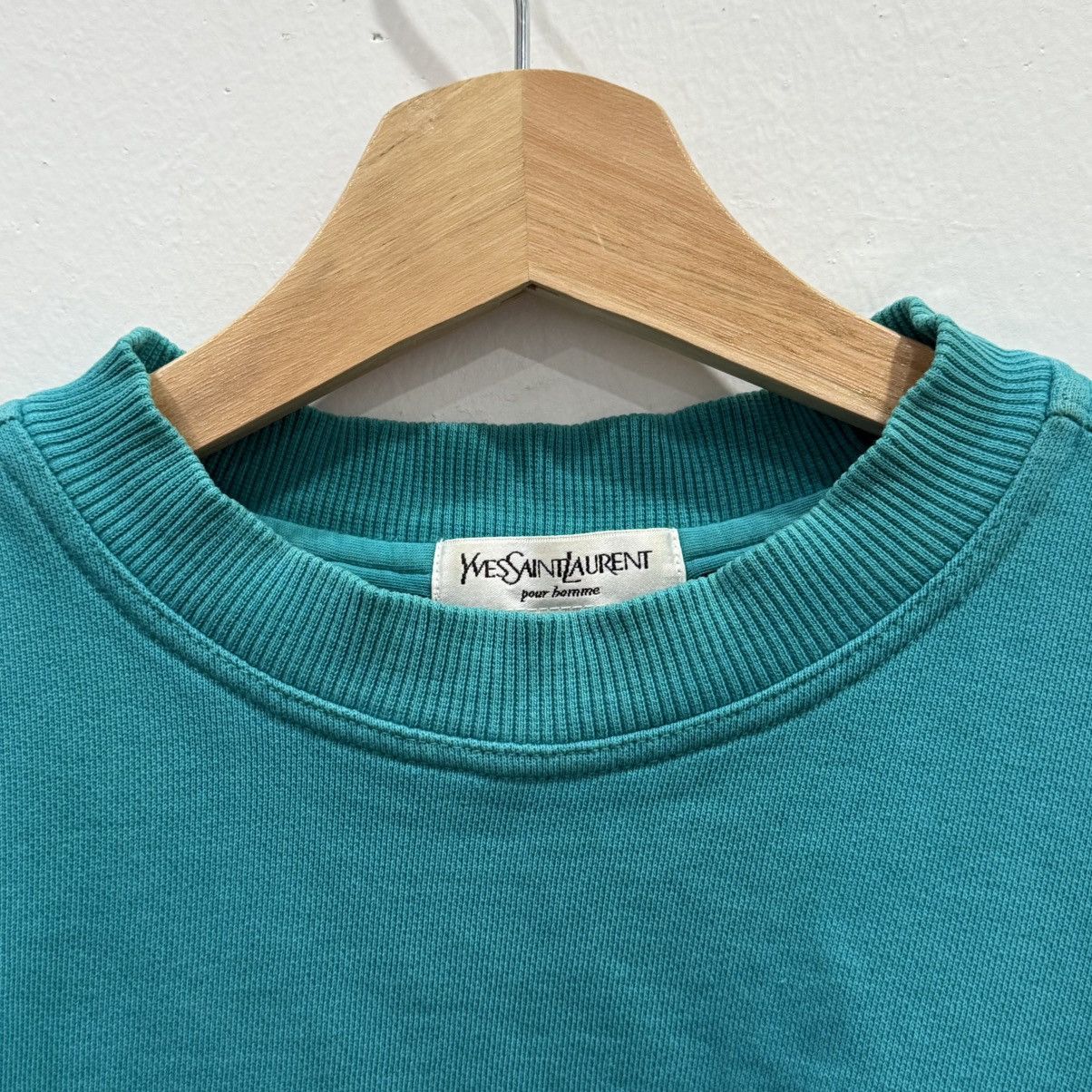 Yves Saint Laurent Yves Saint Laurent Embroidered Sweatshirt Size US M / EU 48-50 / 2 - 7 Thumbnail