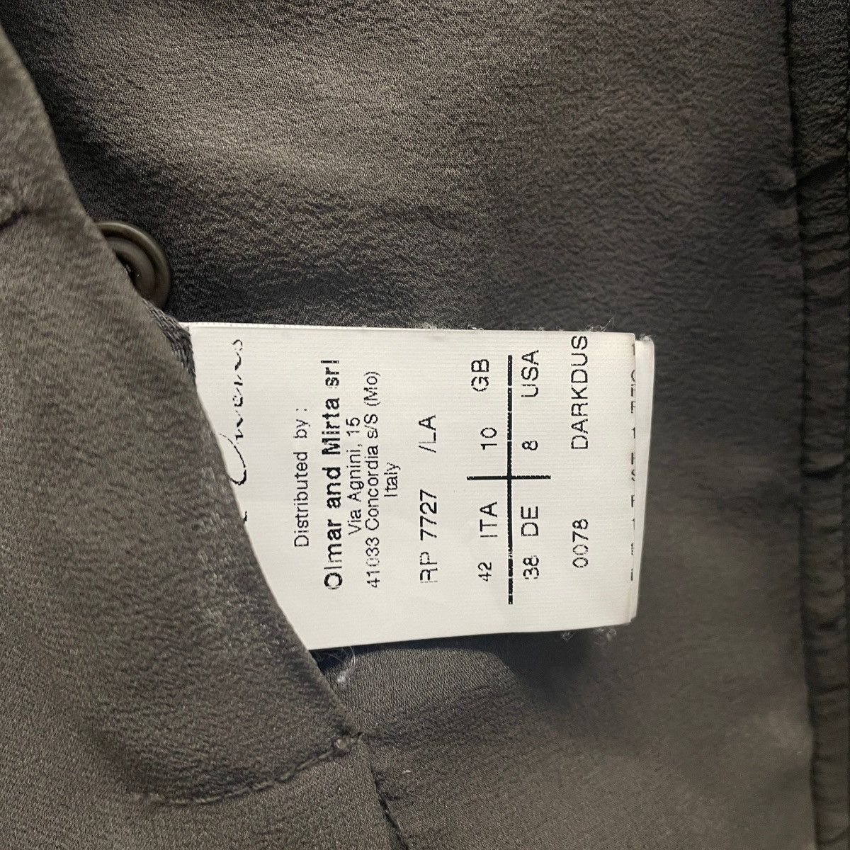 Rick Owens FW07 Rick Owens “EXPLODER” High Neck Biker Jacket Size M / US 6-8 / IT 42-44 - 10 Thumbnail