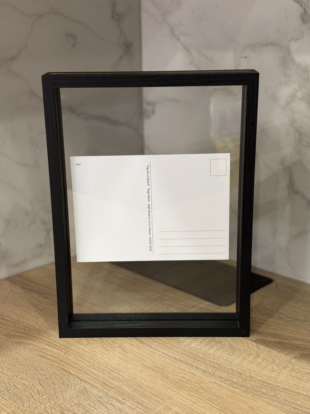 Designer × Virgil Abloh Virgil Abloh Postcard in Frame – “Figures of Speech” Size ONE SIZE - 2 Thumbnail