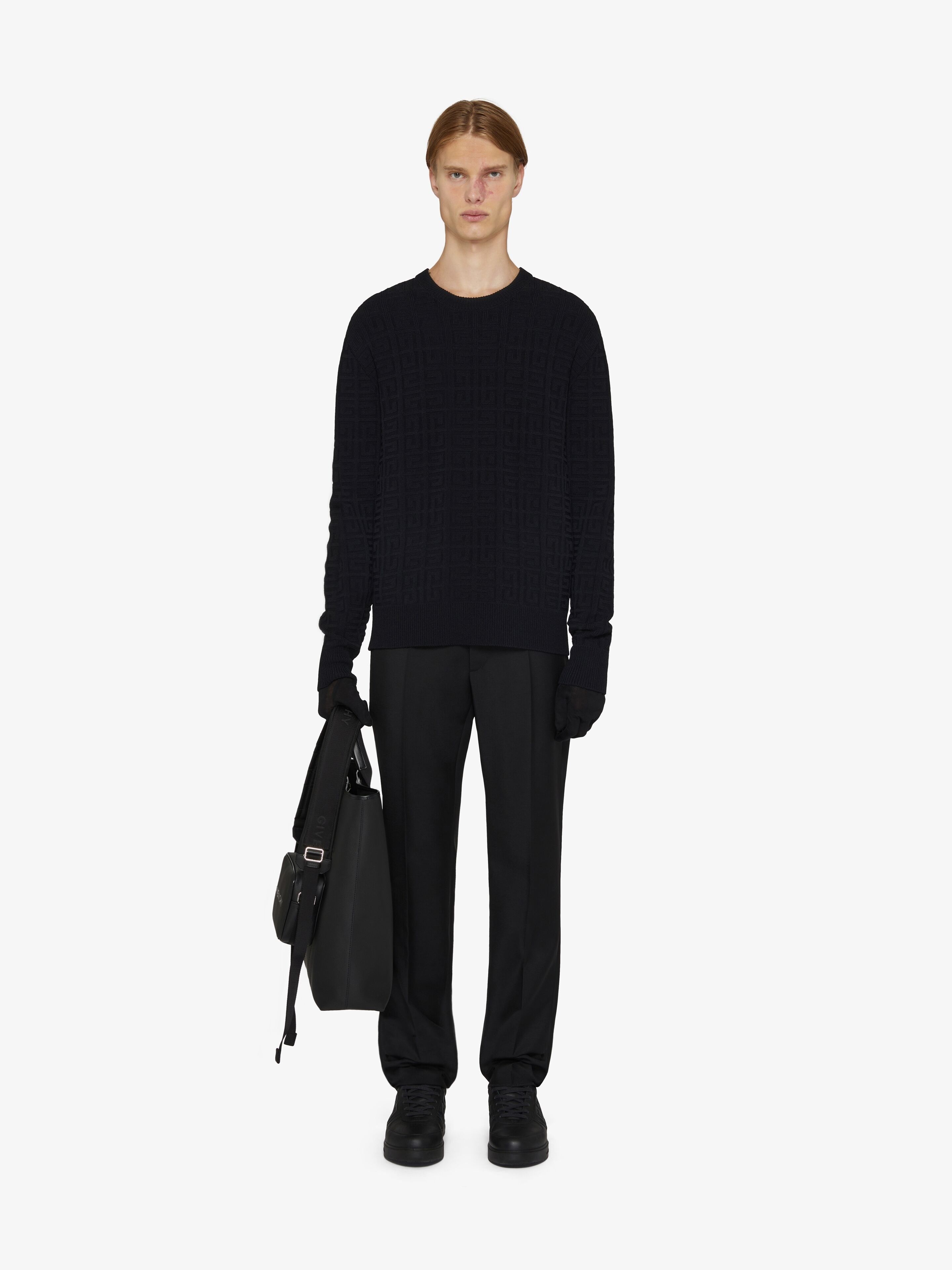 Givenchy o1srvl11e0125 Sweater in Black Size US L / EU 52-54 / 3 - 2 Thumbnail