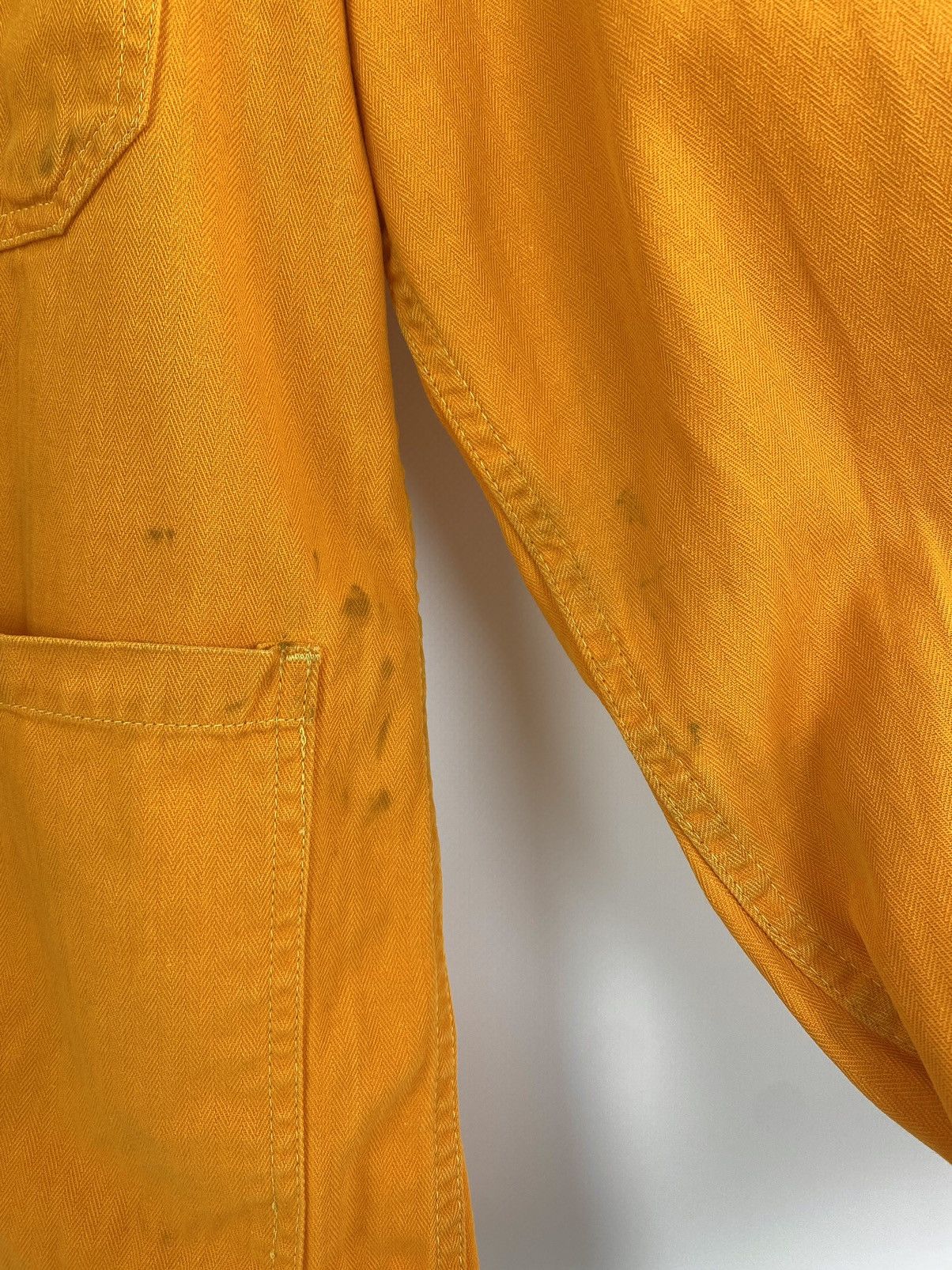 Vintage 1990’s Vintage Railway HBT Sanfor Work Chore Jacket Size US M / EU 48-50 / 2 - 7 Thumbnail
