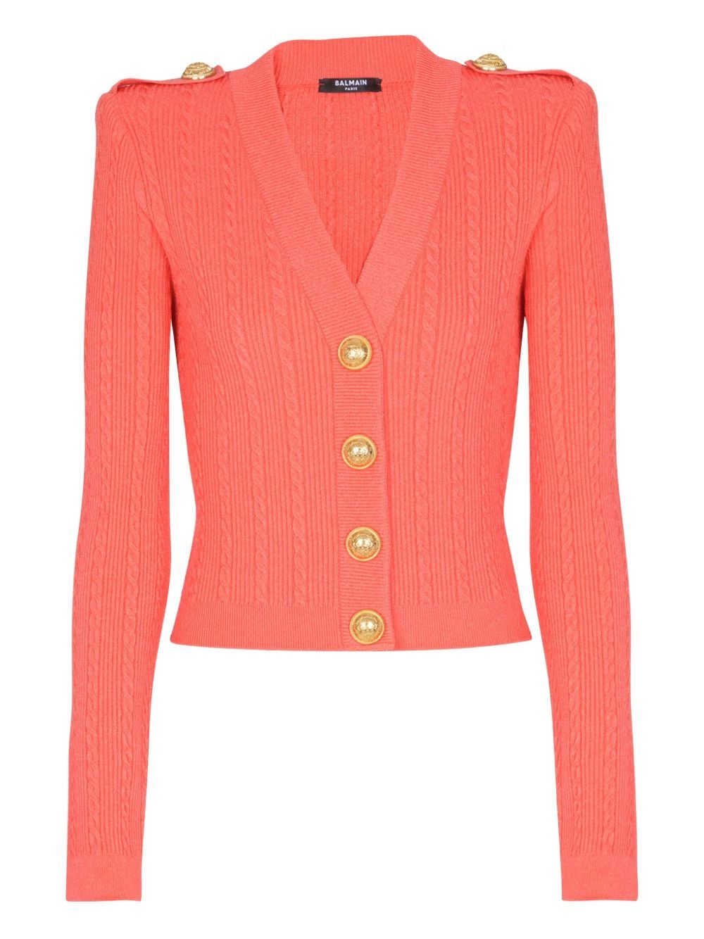 Balmain V-NECKED CARDIGAN Size XS / US 0-2 / IT 36-38 - 1 Thumbnail