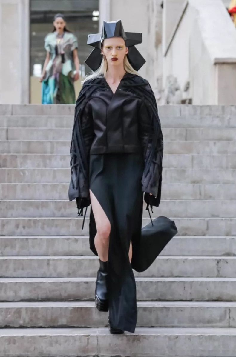 Rick Owens Rick Owens Megalace Black Crazy Strap Jacket 2505-Nextarrow Size XS / US 0-2 / IT 36-38 - 7 Thumbnail