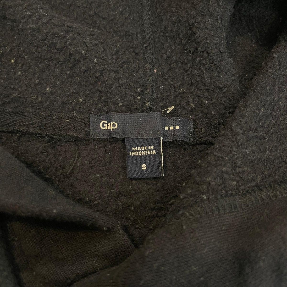 Gap Gap Navy Hoodie Big Logo Sportswear Size S / US 4 / IT 40 - 6 Thumbnail