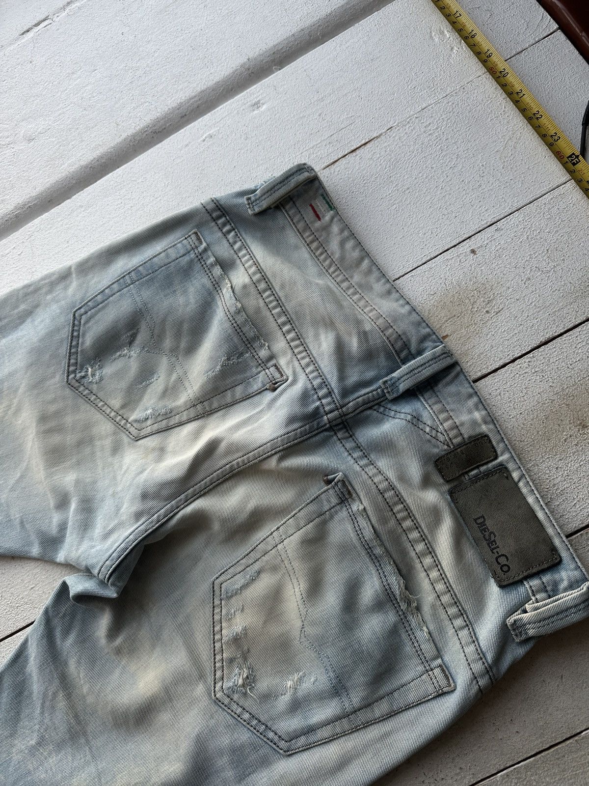 Diesel 🚨 RARE DIESEL MEN DENIM JEANS AVANT GARDE IFSIXWASNINE Y2K Size US 34 / EU 50 - 15 Thumbnail