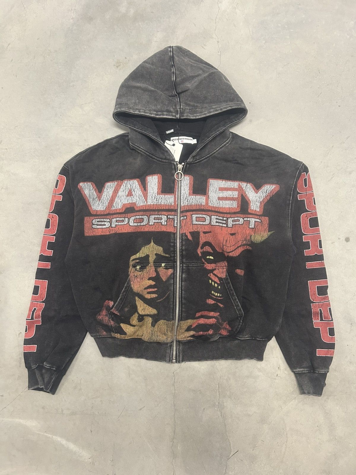 Vale Forever Valley Black Devil’s Advocate Zip Up Hoodie
