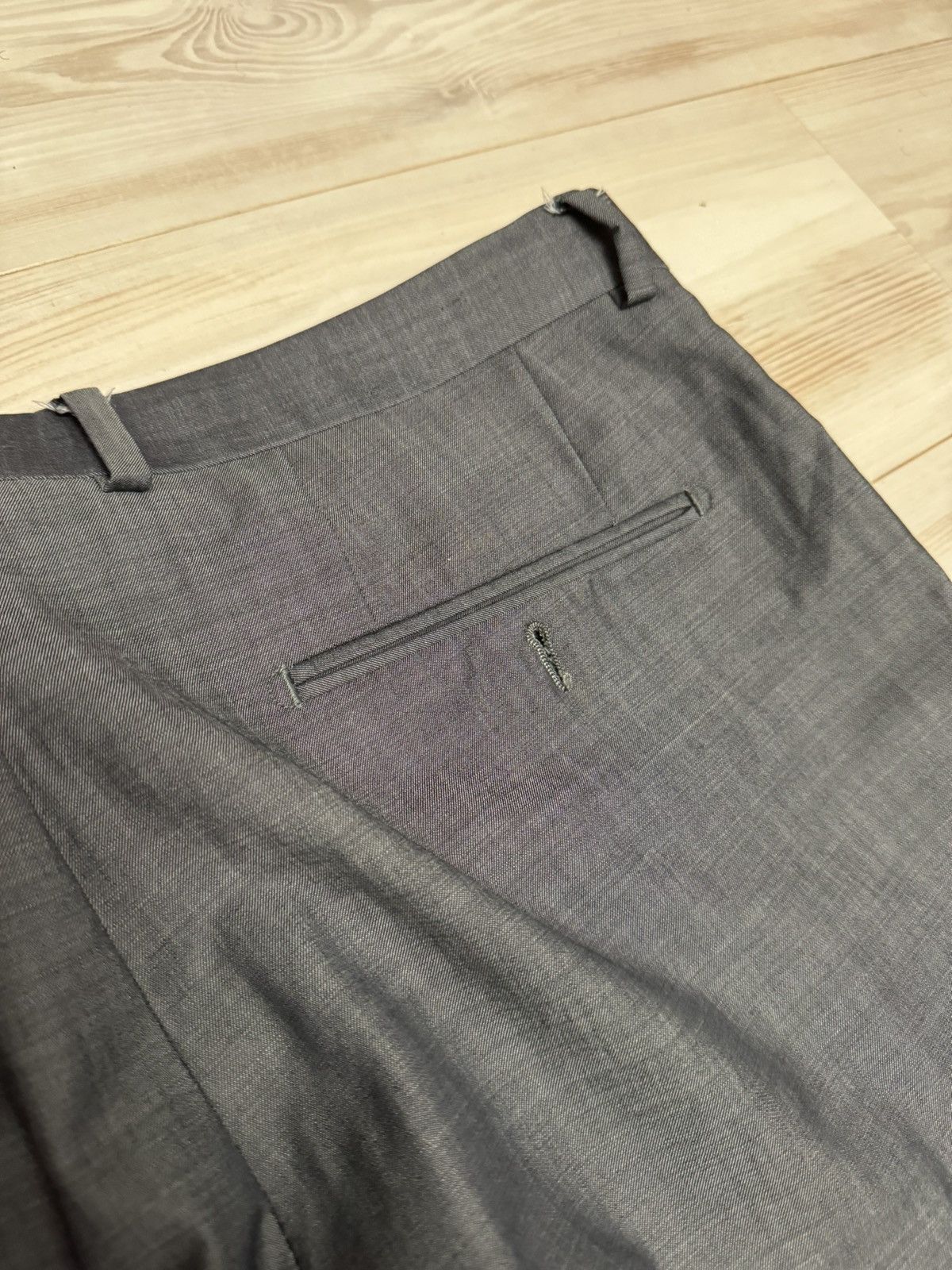 Balmain Vintage Balmain casual Wool Pants Super 120 Luxury Designer Size US 34 / EU 50 - 17 Thumbnail