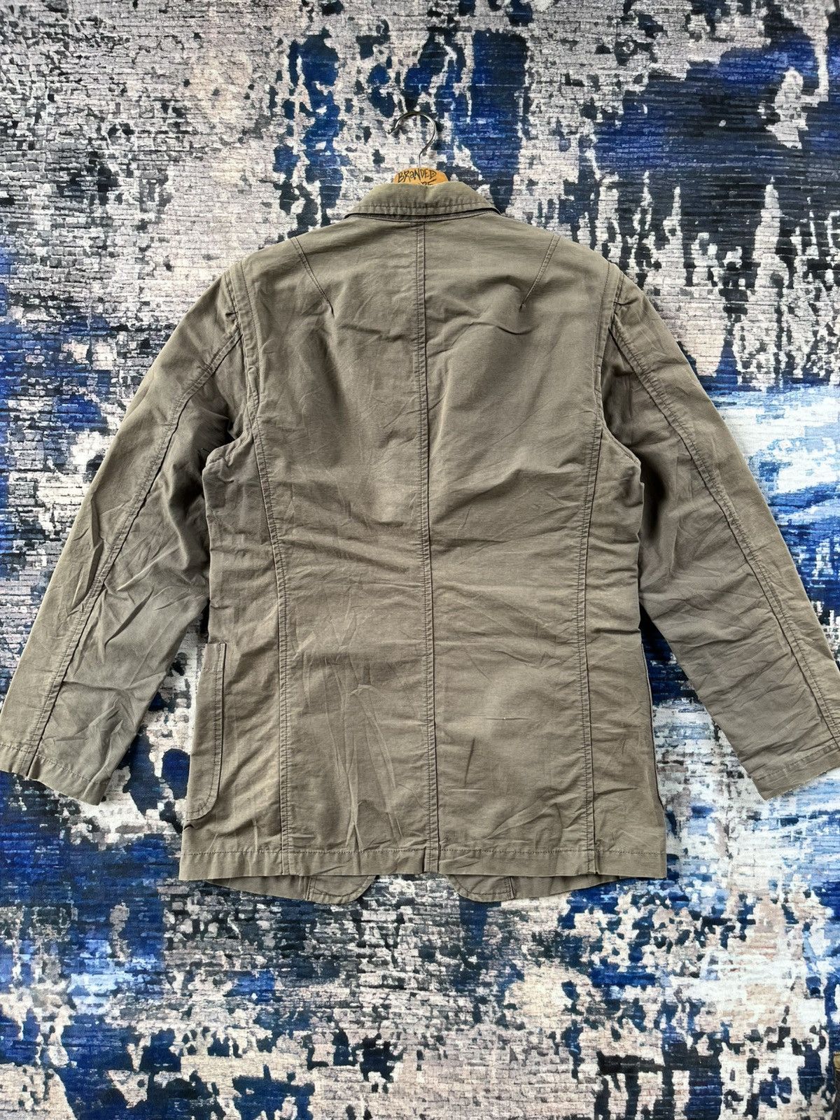 20471120 × Designer × Japanese Brand 291295=Homme Jacket coat & vest by Pazzo Japan Size US M / EU 48-50 / 2 - 2 Thumbnail