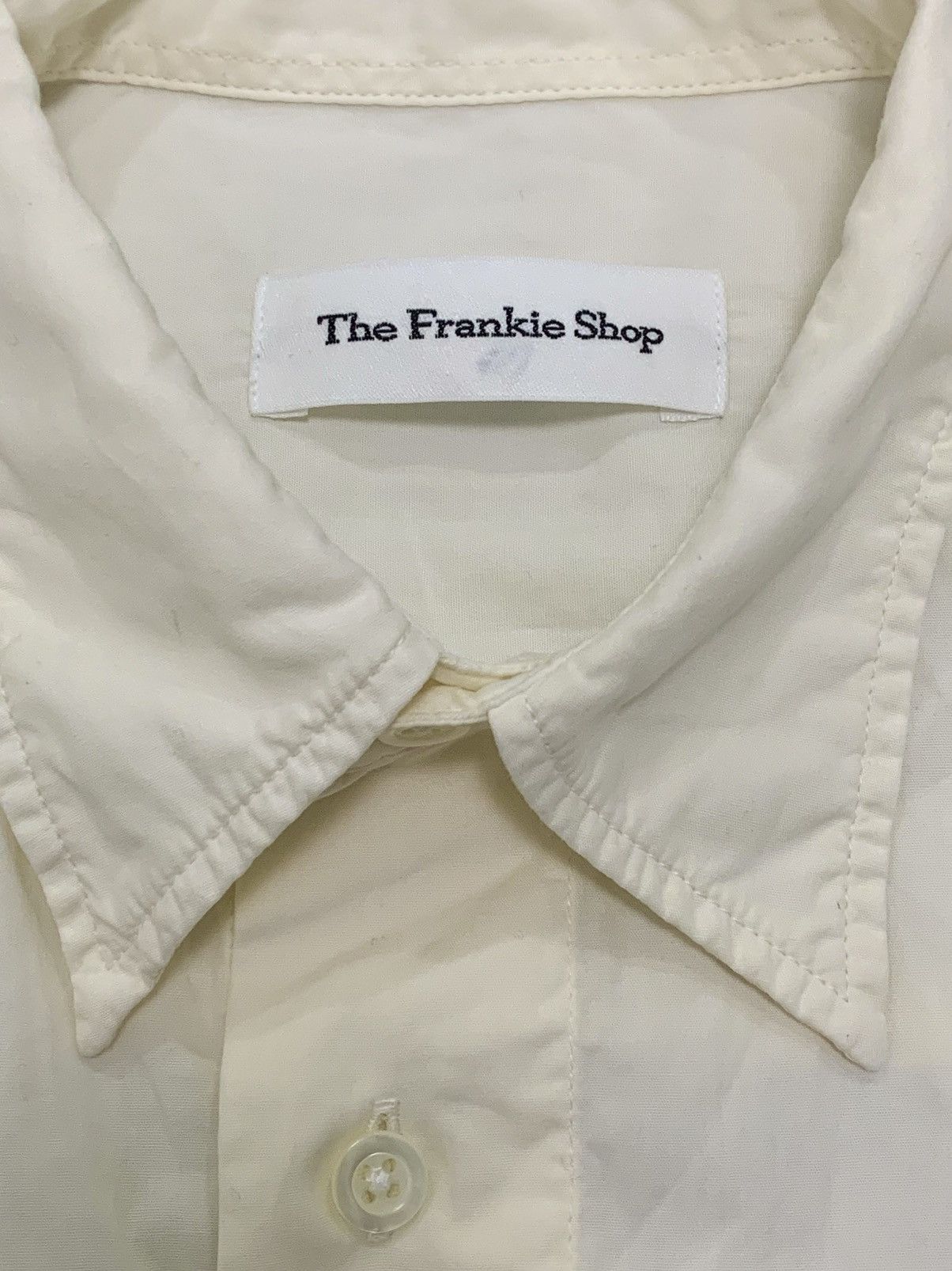 Frankie Shop THE FRANKIE SHOP CHADWICK OVERSIZED BUTTON-UP L/S SHIRT Size US XS / EU 42 / 0 - 4 Thumbnail
