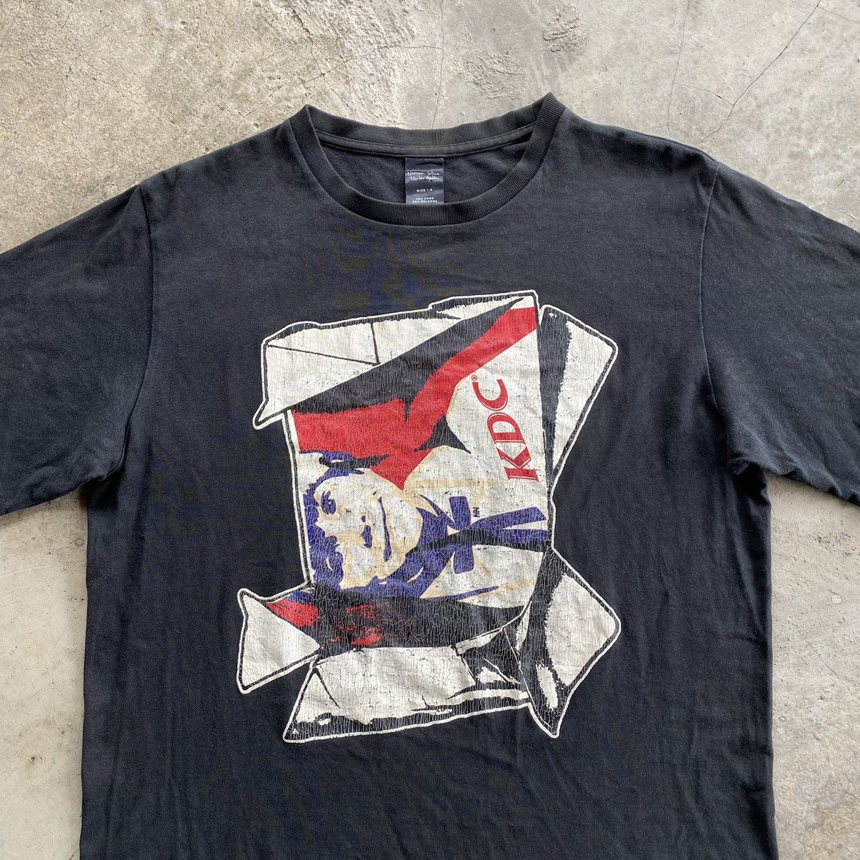 Number (N)ine NUMBER (N)INE Kurt Donald Cobain KFC Parody T-Shirt Size US L / EU 52-54 / 3 - 2 Thumbnail