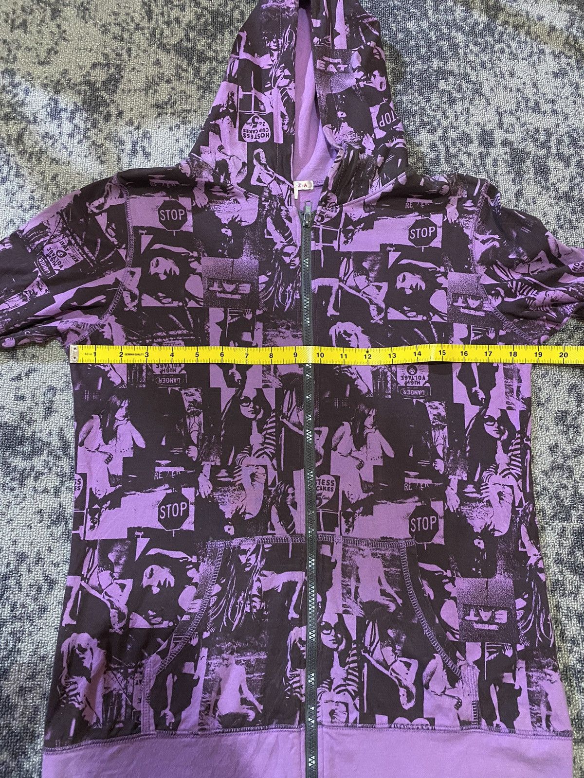 Hysteric Glamour Y2k Colza “Hysteric style” ifsixwasnine style zip hoodie Size US M / EU 48-50 / 2 - 8 Thumbnail