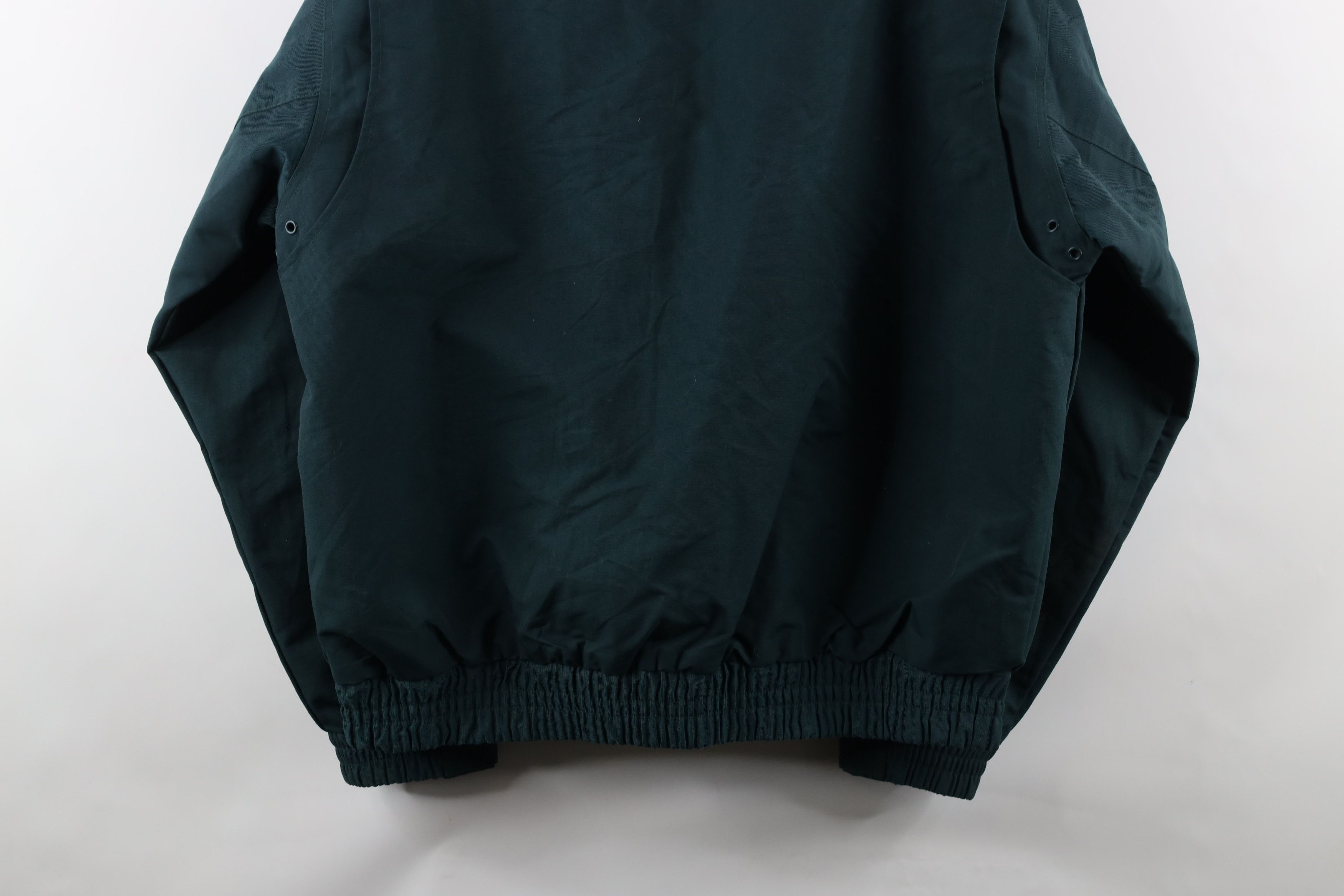 Carhartt × Vintage Vintage Carhartt Spell Out Lined Bomber Jacket Hunter Green Size US XXL / EU 58 / 5 - 14 Thumbnail
