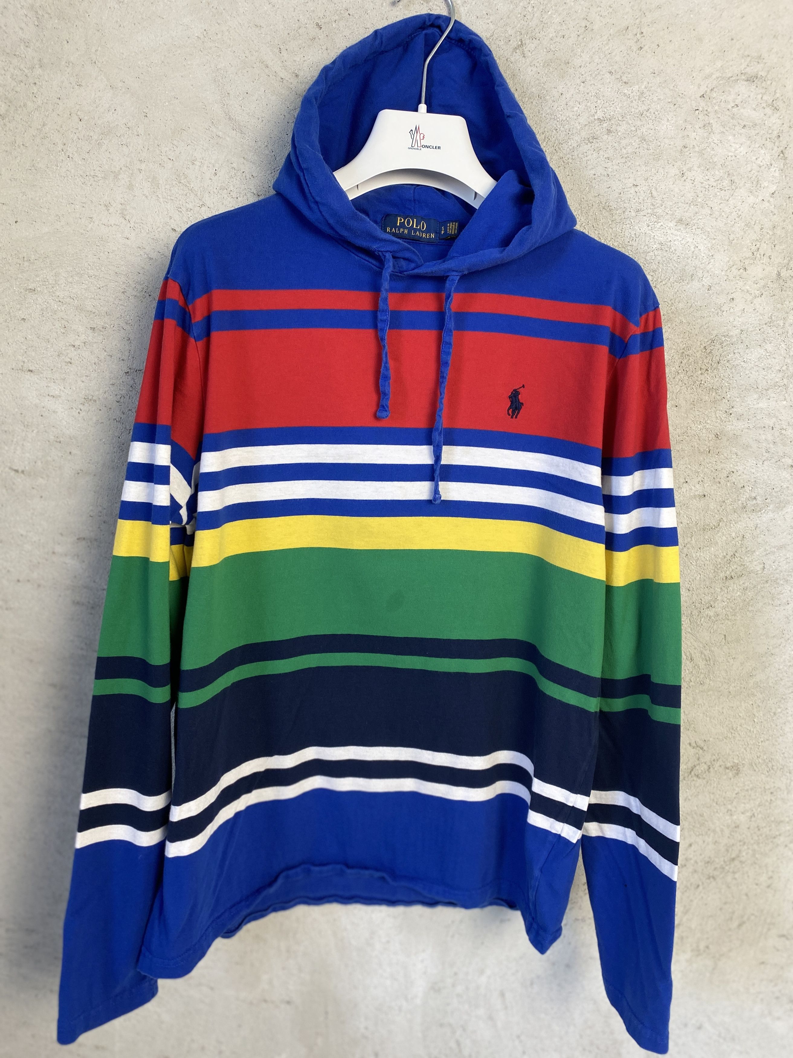 Polo Ralph Lauren Polo Ralph Lauren striped lightweight hoodie Size US S / EU 44-46 / 1 - 1 Thumbnail