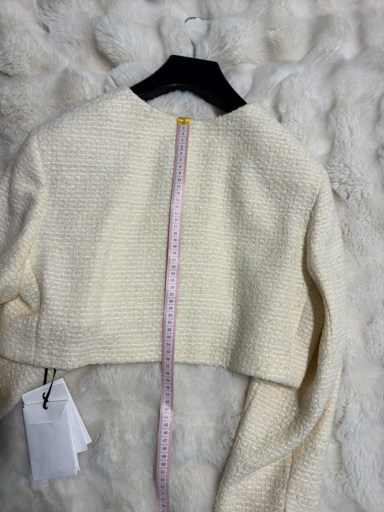 Celine CELINE size 40 Tweed Arc de Triomphe hunting jacket coat Size L / US 10 / IT 46 - 9 Thumbnail