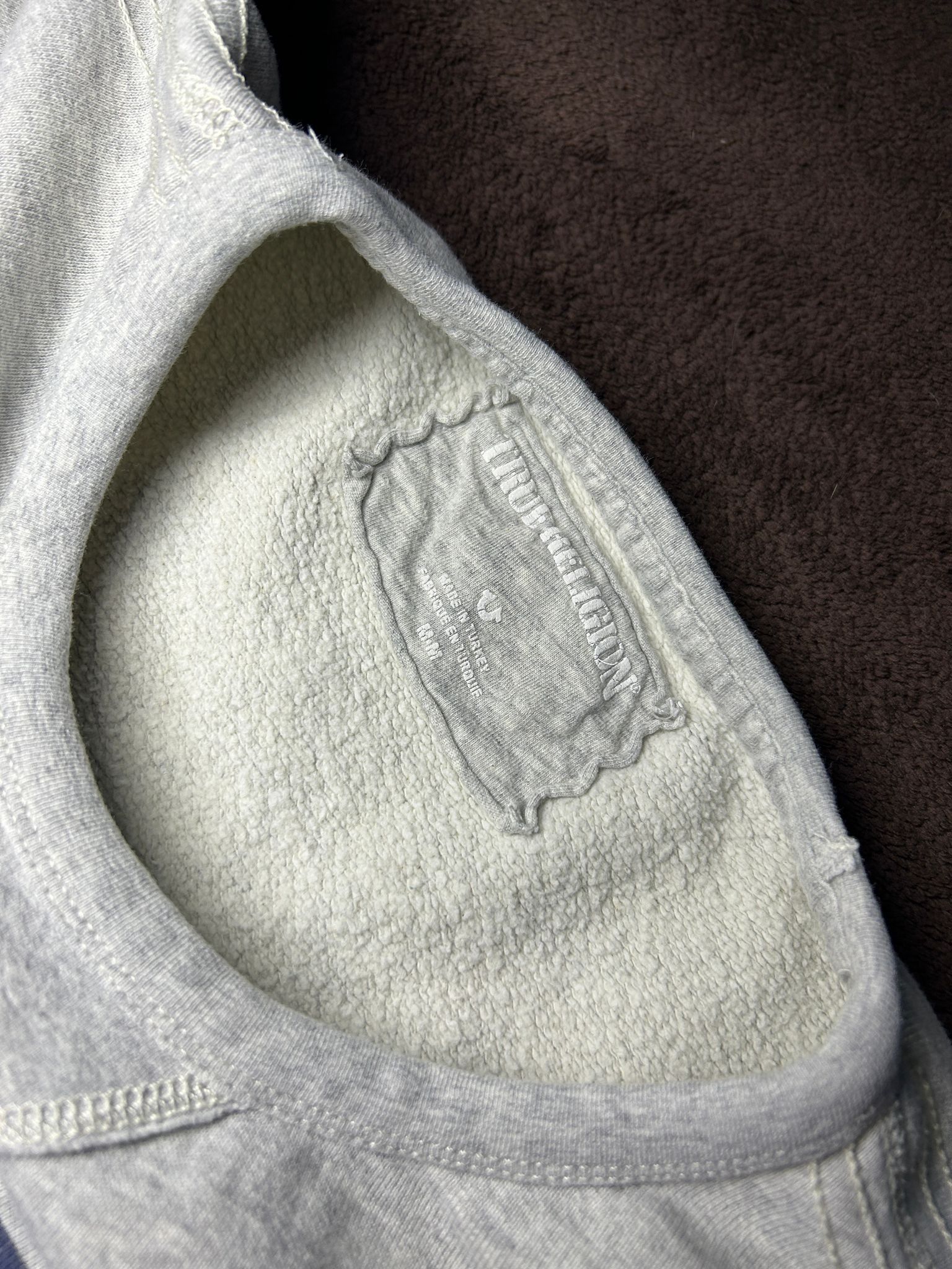 True Religion Top Vintage|Sweatshirt Without Hood|True Religion|100%cotton Size US M / EU 48-50 / 2 - 4 Thumbnail