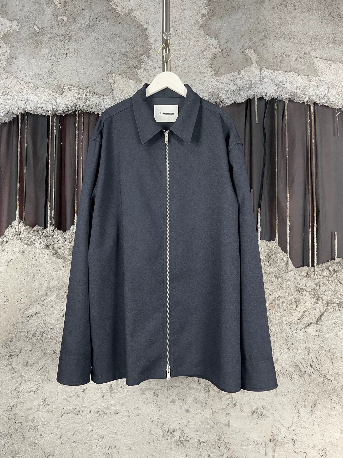 Jil Sander Jil Sander Wool Zip Jacket 42 New Size M / US 6-8 / IT 42-44 - 1 Thumbnail