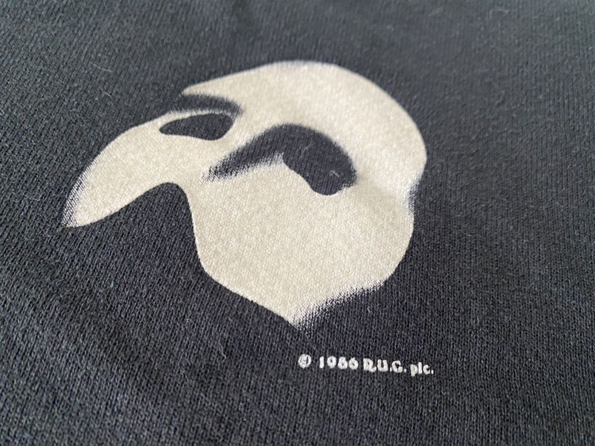 Fruit Of The Loom × Vintage 1986 phantom of the opera crewneck XL Size US XL / EU 56 / 4 - 2 Thumbnail