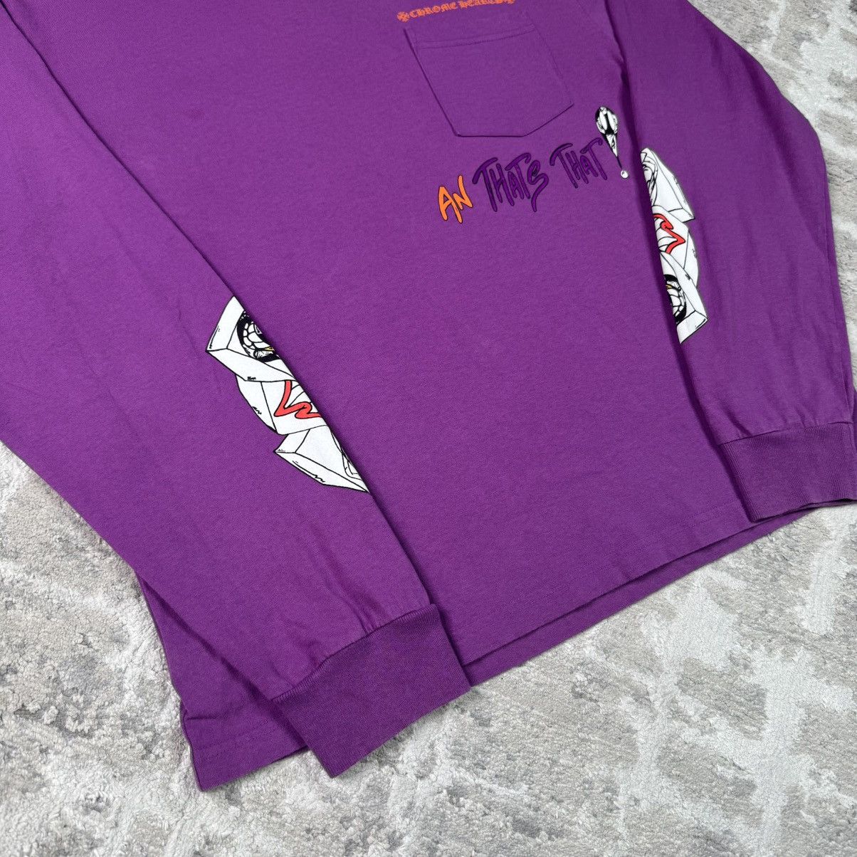Chrome Hearts Matty boy want more not less long sleeve tee shirt Size US L / EU 52-54 / 3 - 10 Thumbnail
