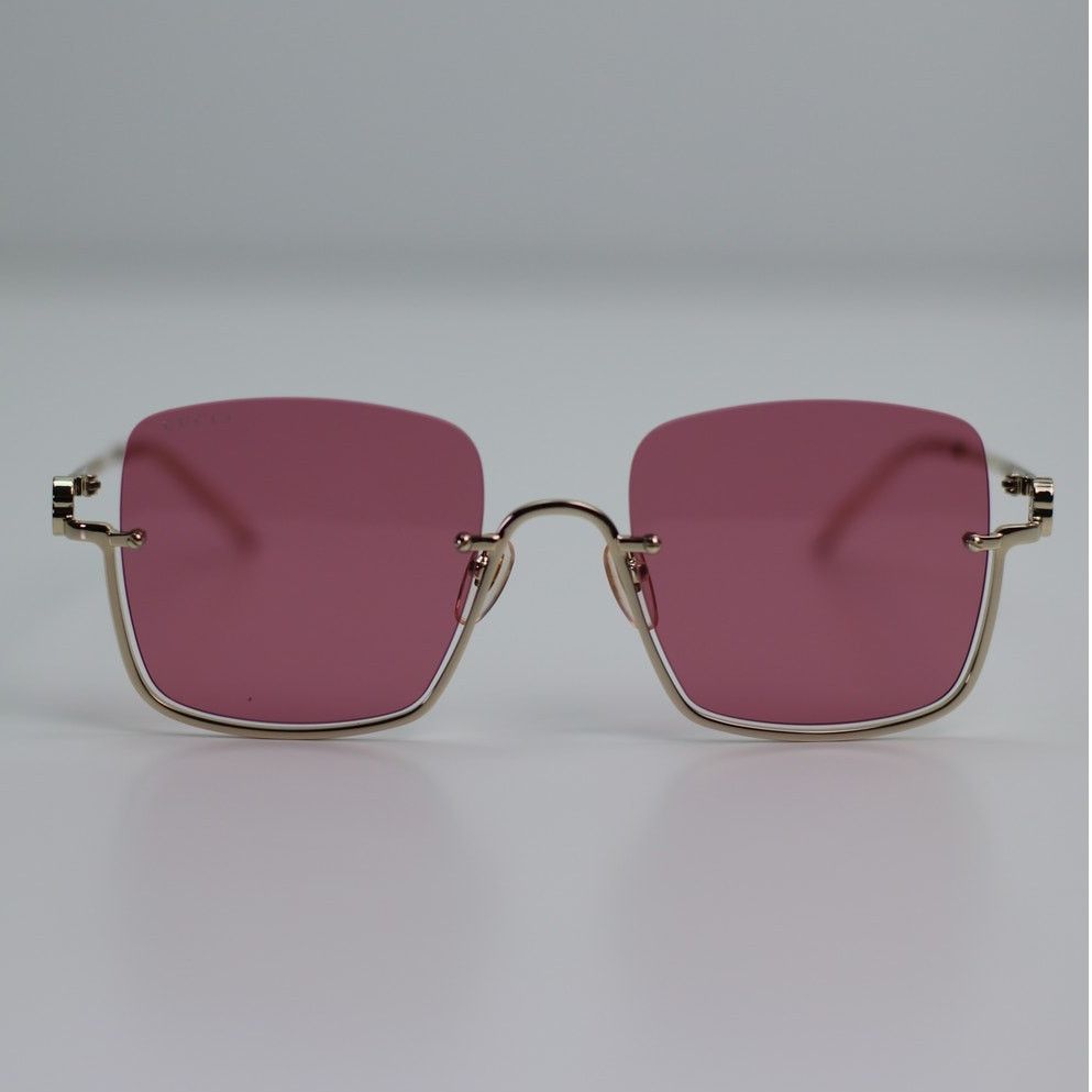 Gucci NEW Gucci Sunglasses GG1279S 003 G0ld/Red Women Authentic Size ONE SIZE - 7 Thumbnail