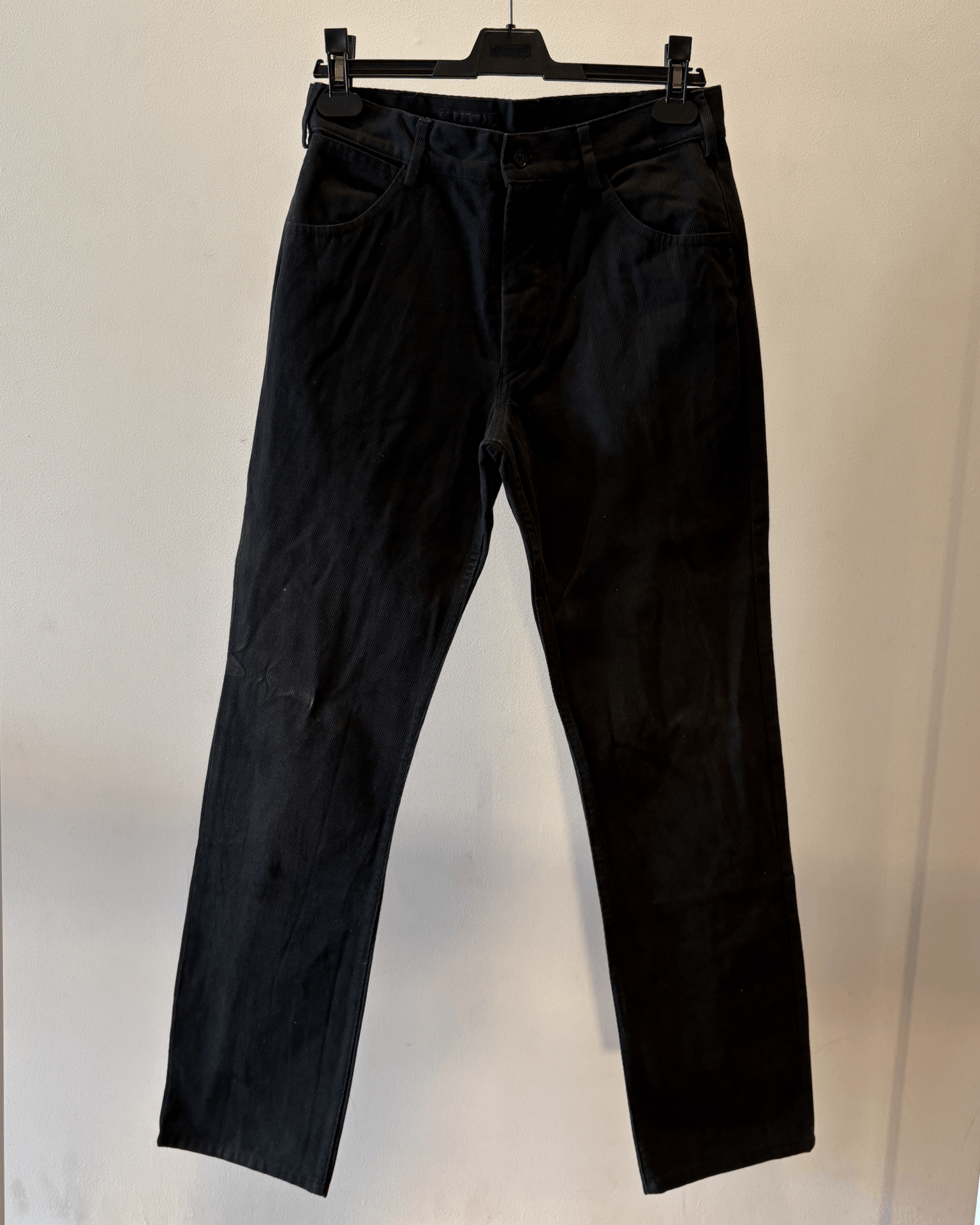 Helmut Lang 00's Black Corduroys Size US 32 / EU 48 - 1 Thumbnail