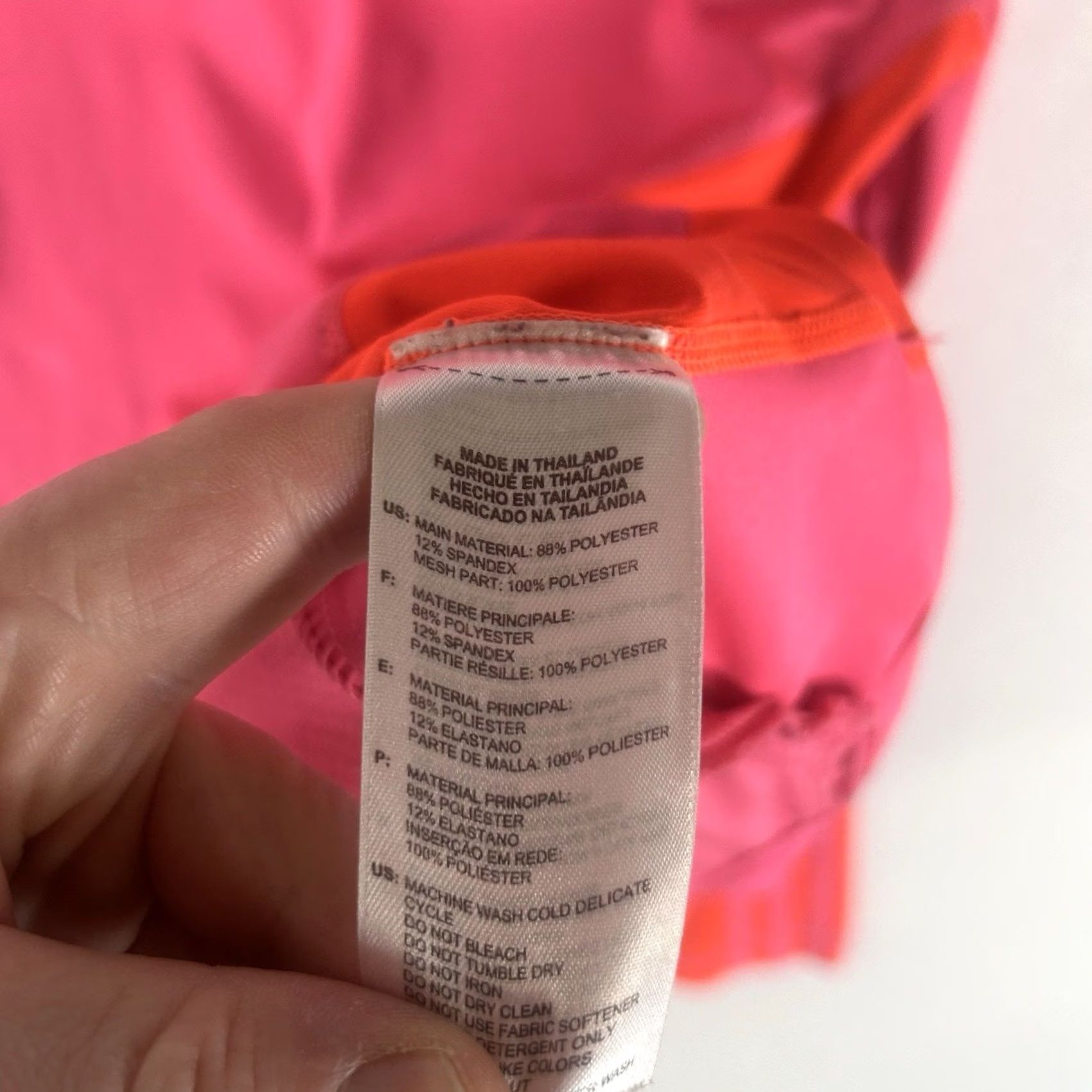 Adidas Adidas Climalite 1/4 Zip Running Shirt Womens Small Pullover Top Pink Thumbholes Size S / US 4 / IT 40 - 4 Thumbnail