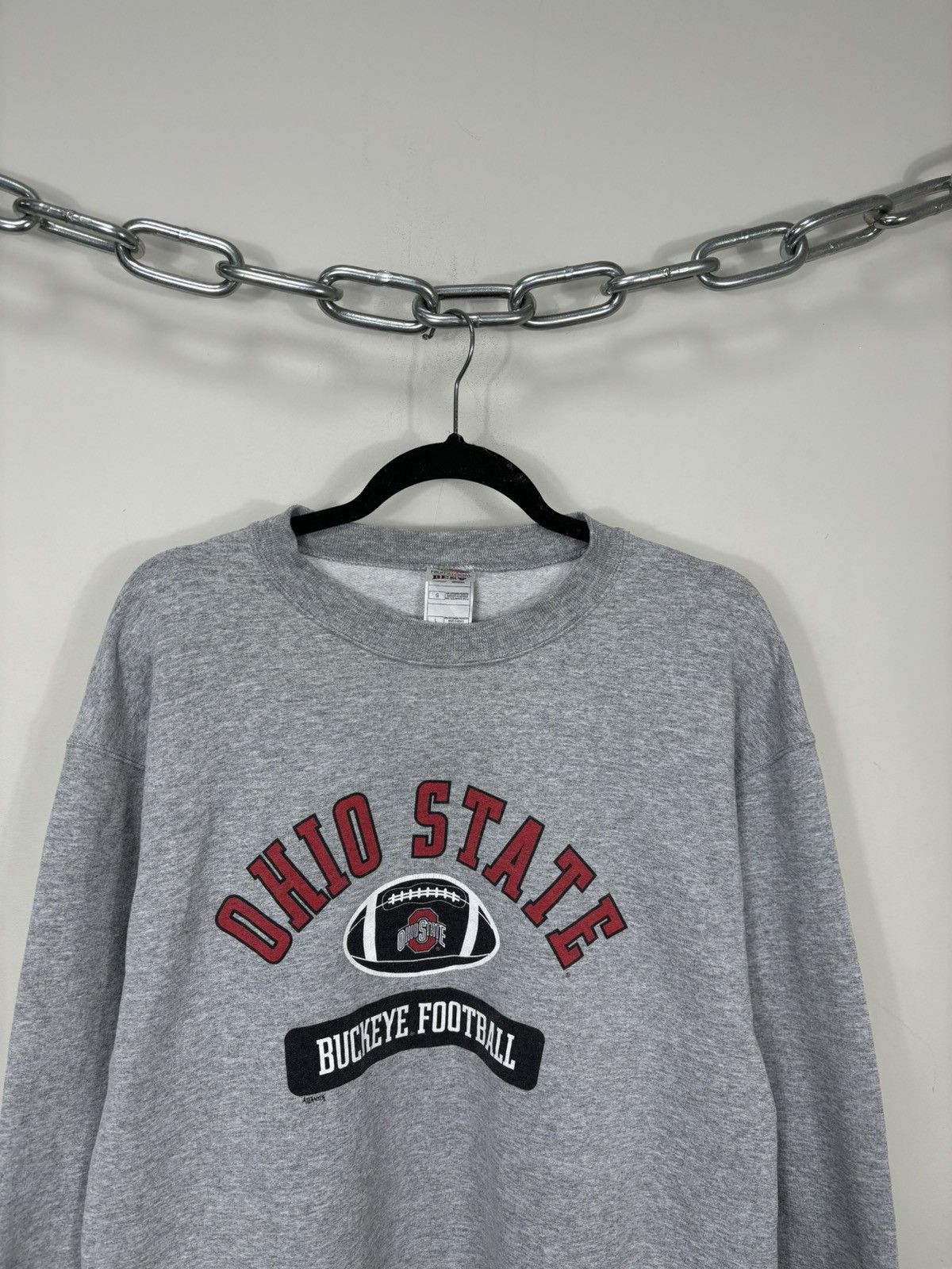 Vintage Vintage Ohio State Buckeye Football Print Graphic Sweatshirt Size US L / EU 52-54 / 3 - 3 Thumbnail
