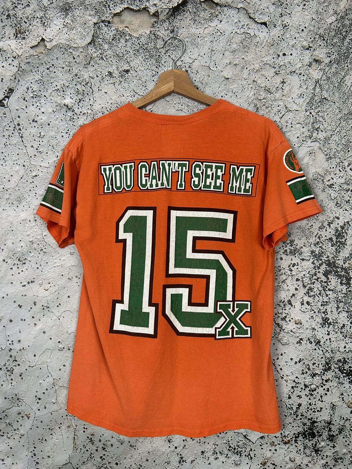 Vintage × WWE Vintage John Cena WWE Fighting Graphic Tee 90s Y2K Size US M / EU 48-50 / 2 - 3 Thumbnail
