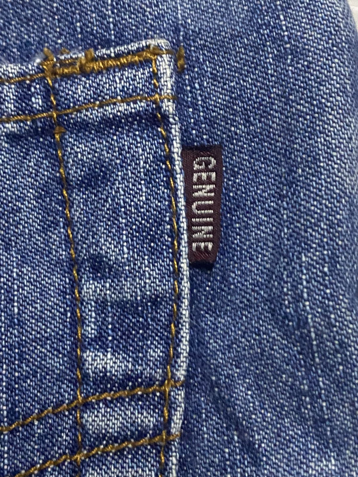 Japanese Brand Vintage Back & Forth Faded Wash Grunge Loose Jeans Size US 28 / EU 44 - 8 Thumbnail
