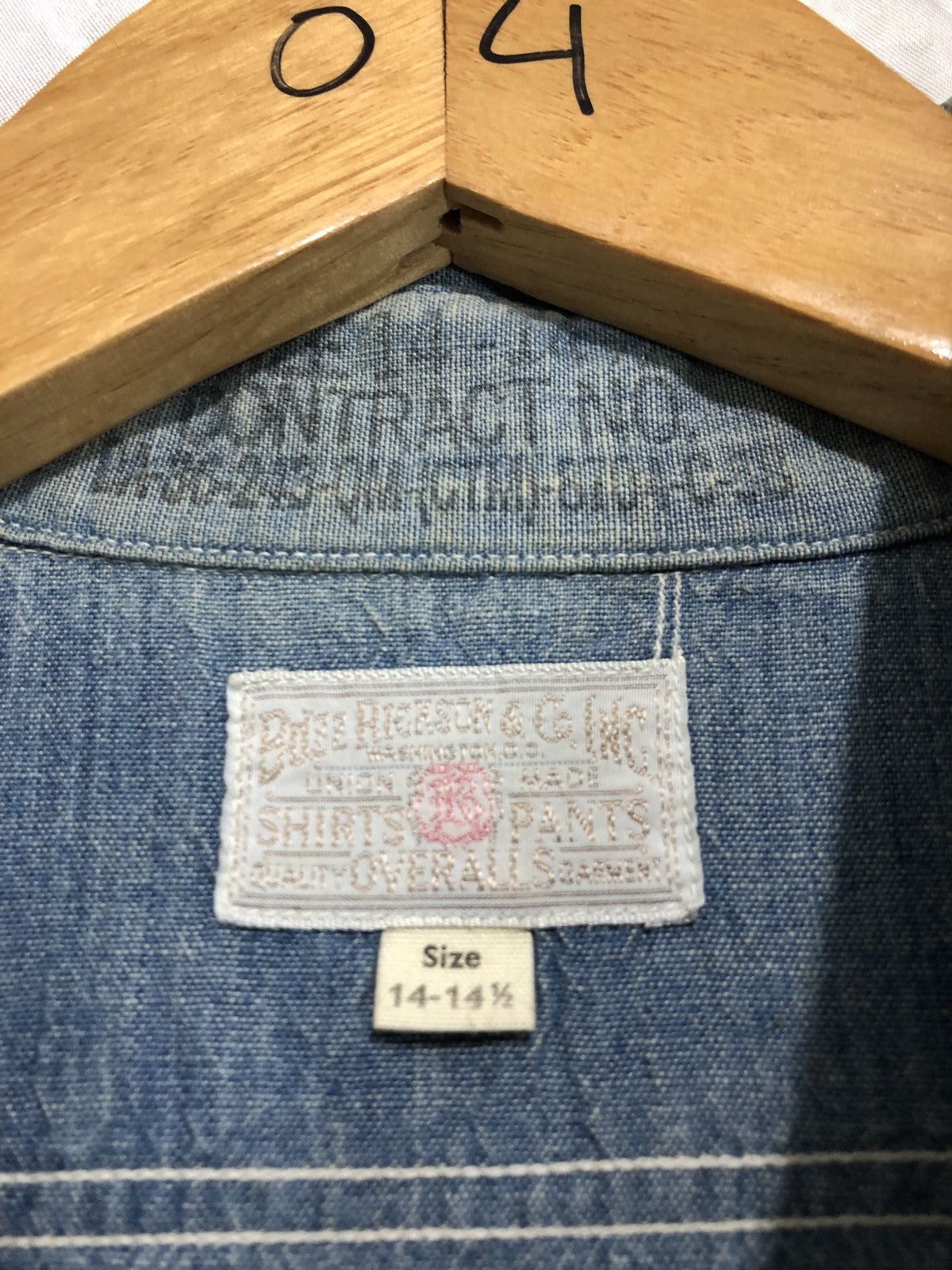 Buzz Rickson's Buzz Rickson's Chambray Work Shirt Size US M / EU 48-50 / 2 - 6 Thumbnail