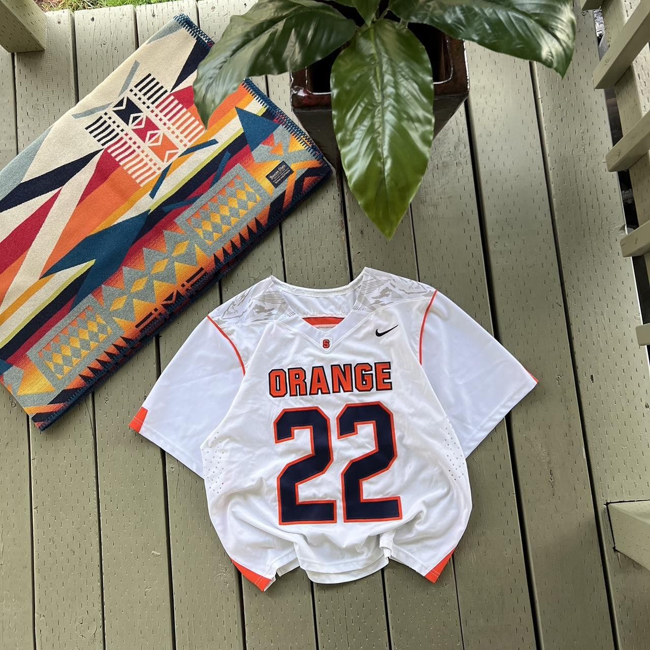 Nike Syracuse Orange Nike Team Game Style Lacrosse Jersey Mens Size US L / EU 52-54 / 3 - 4 Thumbnail