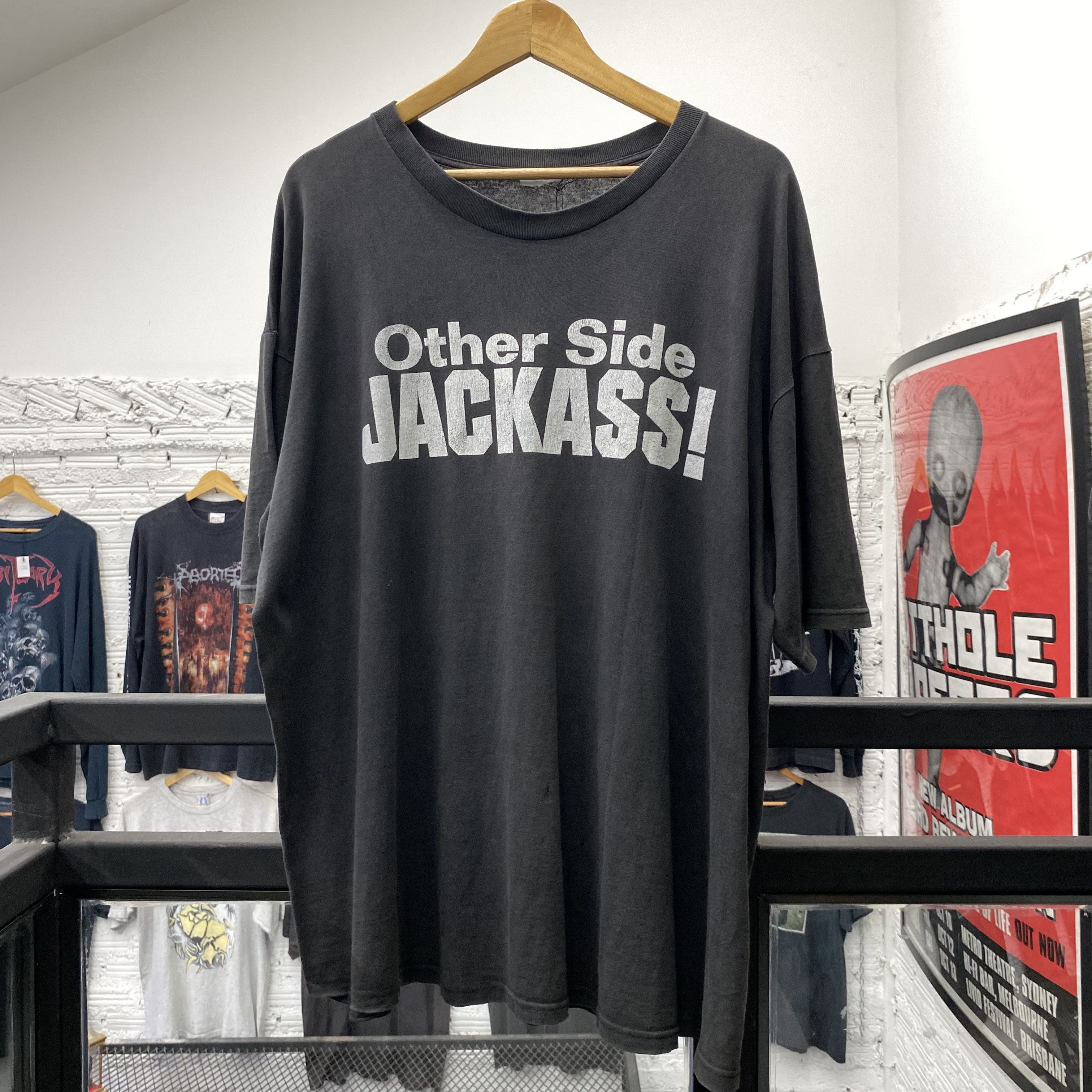 WWF Stone Cold Steve Austin Other Side JACKASS ! Vintage 1997 Size US XXL / EU 58 / 5 - 1 Thumbnail