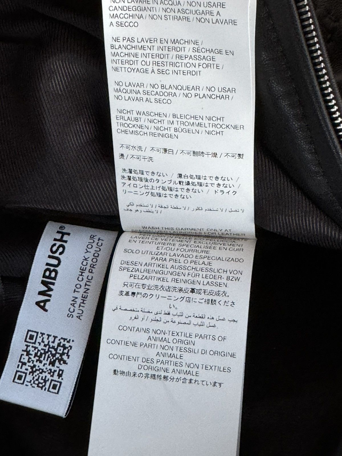 Ambush Design New Ambush flared leather trousers, size XS, 38 IT Size 26" / US 2 / IT 38 - 6 Thumbnail