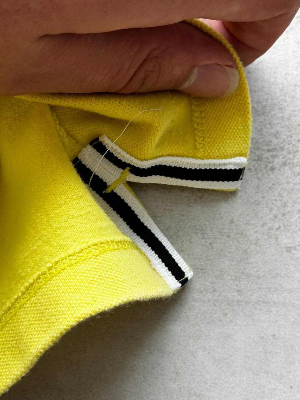 Stone Island Stone Island Junior 8 Years Yellow Patch Program Polo Size US XXS / EU 40 - 10 Thumbnail