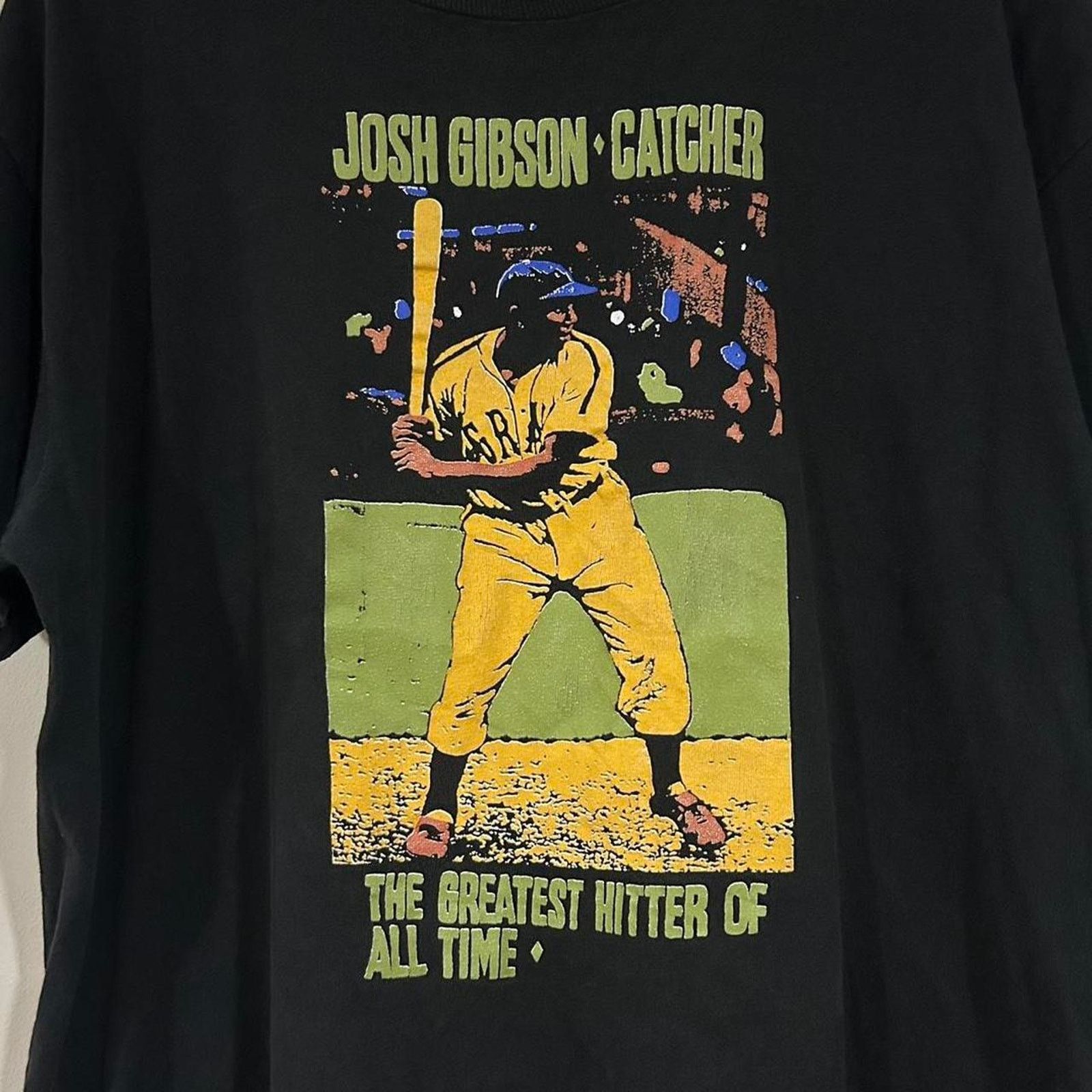 Other Vintage Josh Gibson Baseball Greatest Hitter Of All Time Tee Size US XL / EU 56 / 4 - 2 Thumbnail