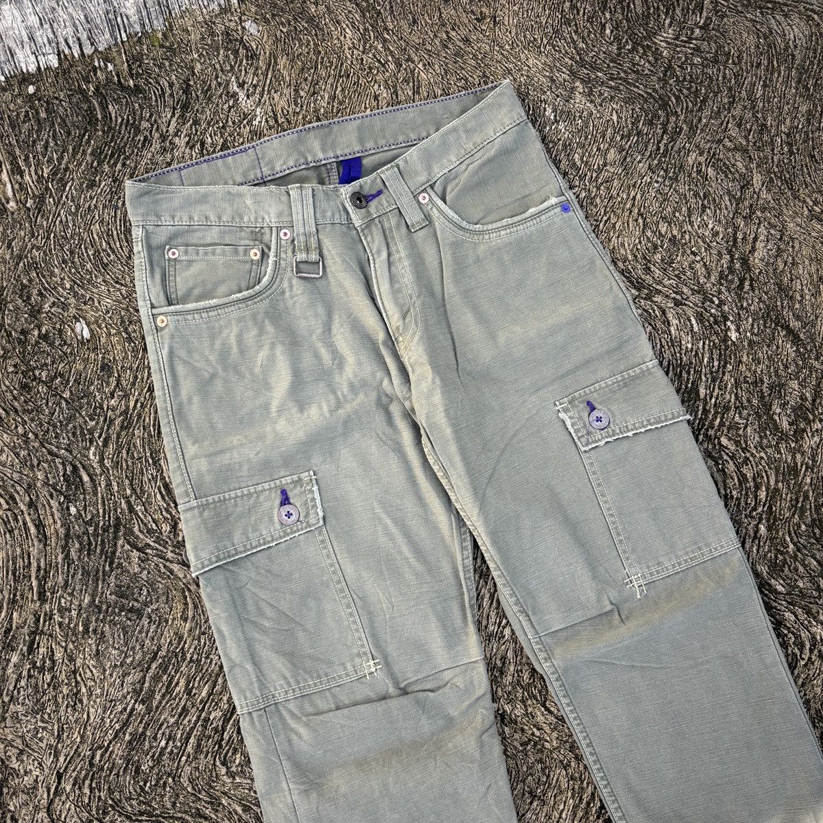 Levi's Levi’s Vintage Cargo Work Pants – Late 70s (Archive Piece) Size US 30 / EU 46 - 2 Thumbnail