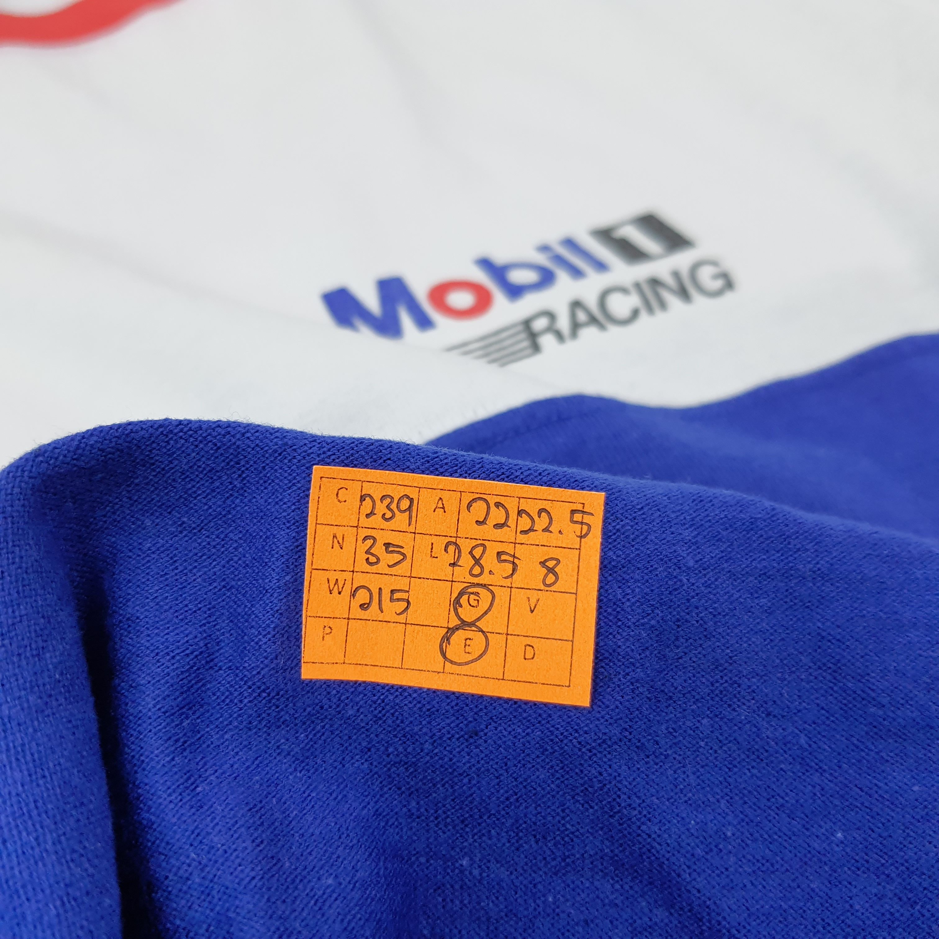 Issey Miyake Vintage Issey Miyake x Mobil 1 Racing Sport Tshirt C239N35 Size US L / EU 52-54 / 3 - 9 Thumbnail