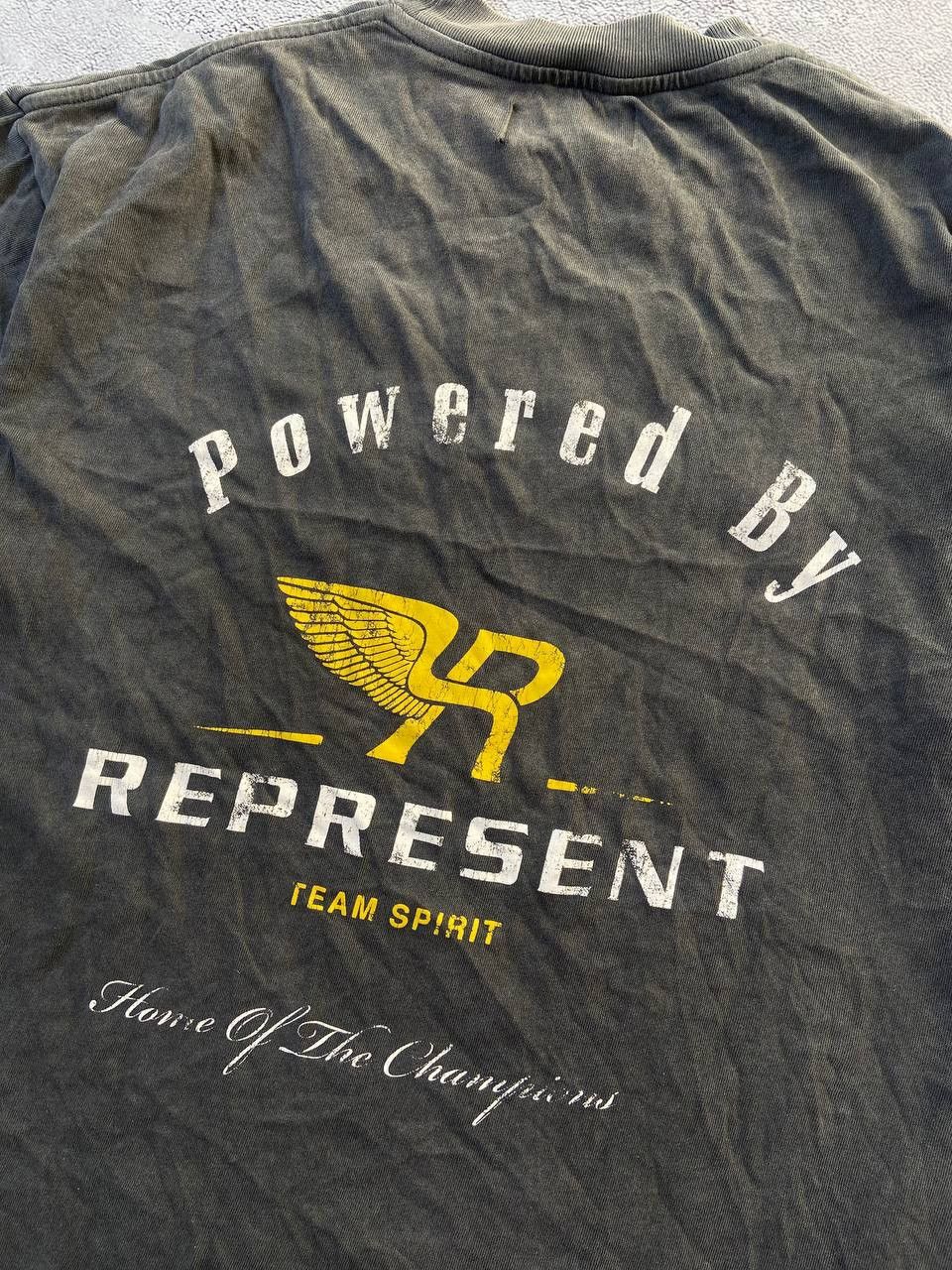 Represent Clo. Represent Team Spirit Vintage Grey Tee Size US M / EU 48-50 / 2 - 7 Thumbnail