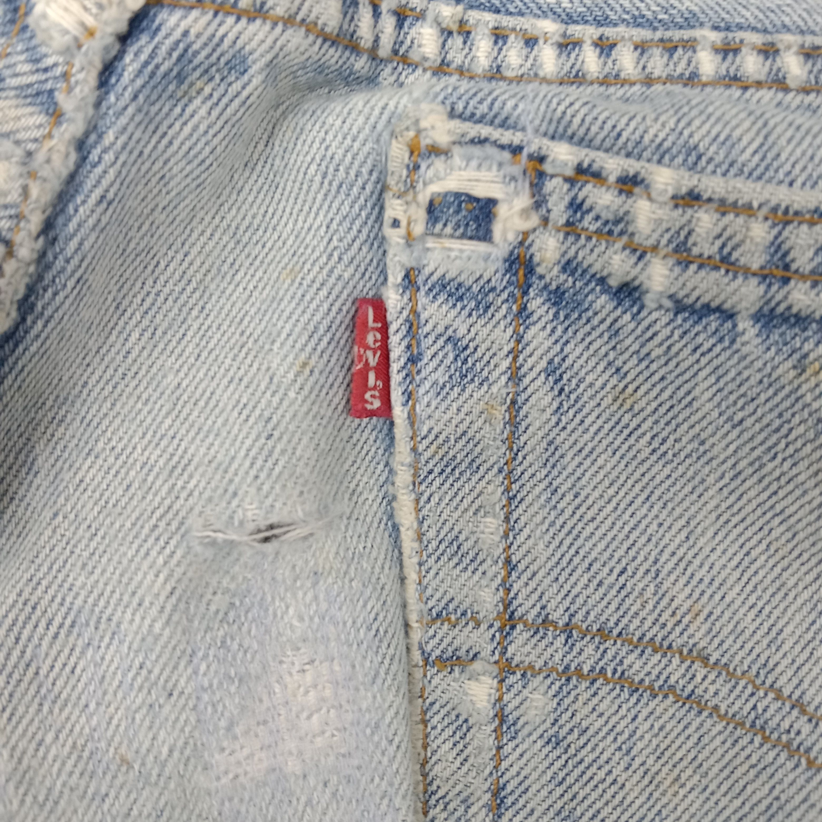 Levi's Levi's 501 Distressed Style Denim Jeans C228N23 Size US 30 / EU 46 - 8 Thumbnail