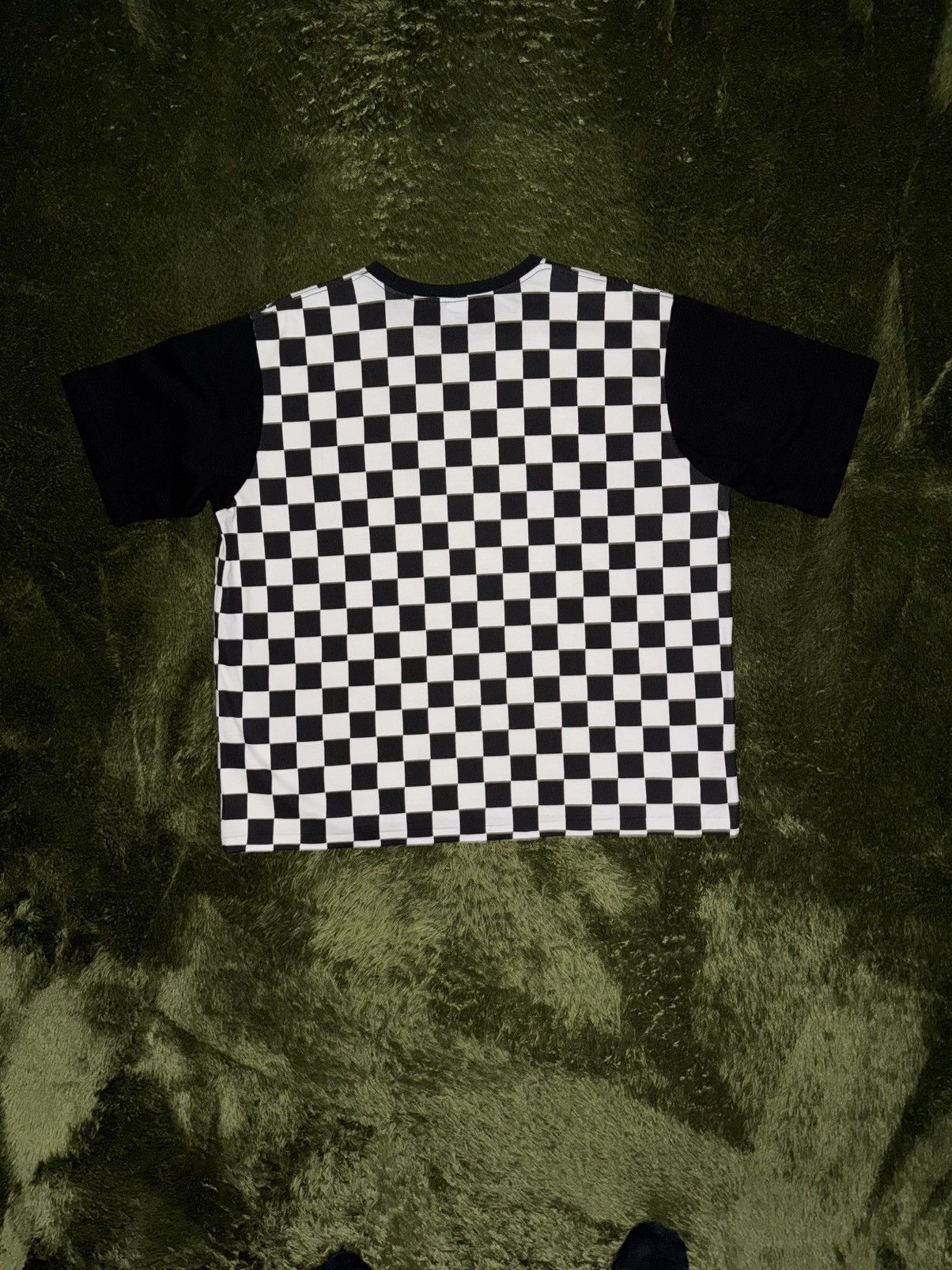 Japanese Brand [L] Locals Only Single-Stitch Checkerboard Pocket T-Shirt Size US L / EU 52-54 / 3 - 8 Thumbnail