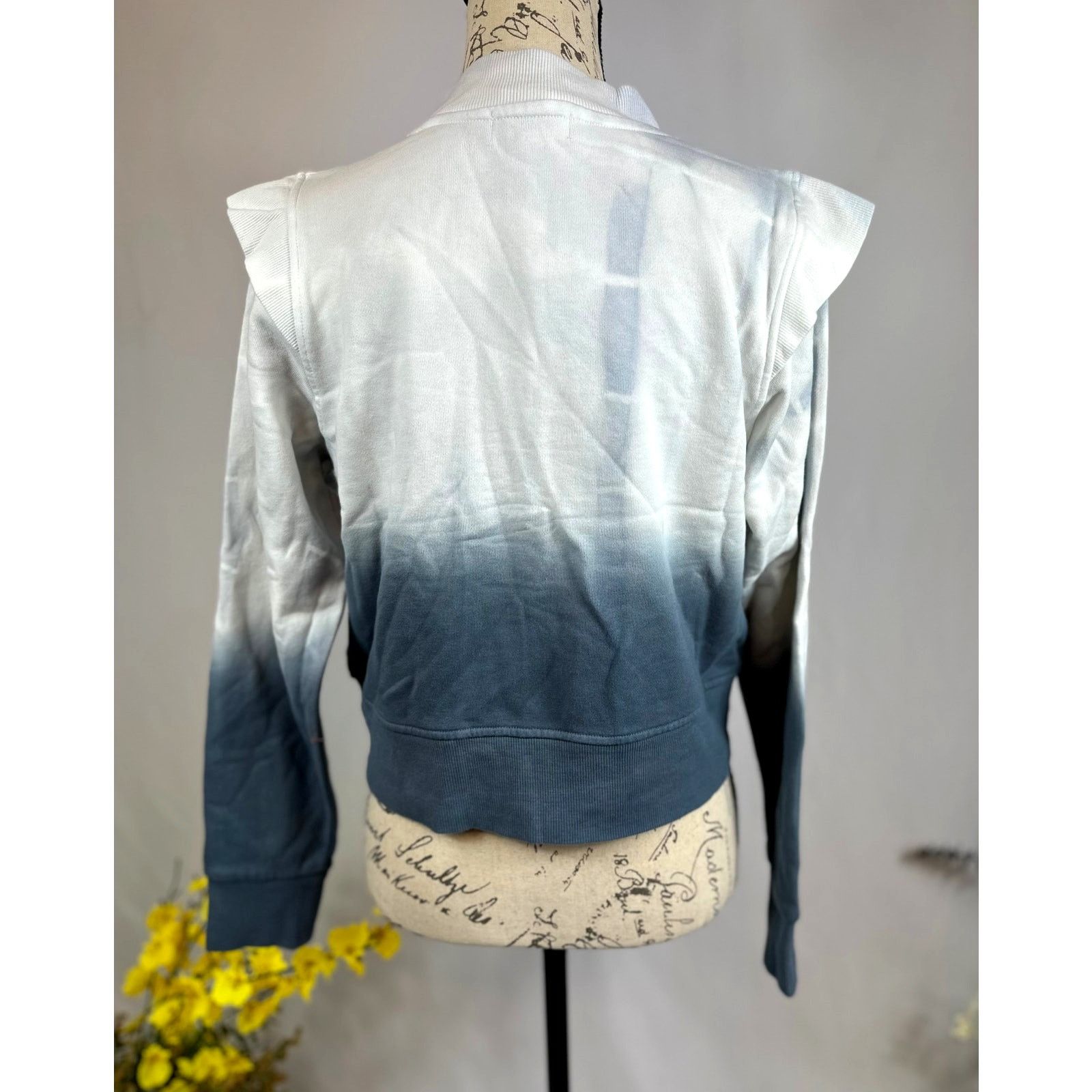 Other 525 America Dip Dye French Terry Jacket Joggers Blue Gray S Size 27" / US 4 / IT 40 - 7 Thumbnail