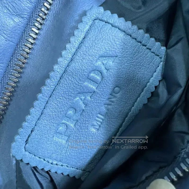 Prada Prada Men's Blue Hooded Jacket. Size US XL / EU 56 / 4 - 3 Thumbnail