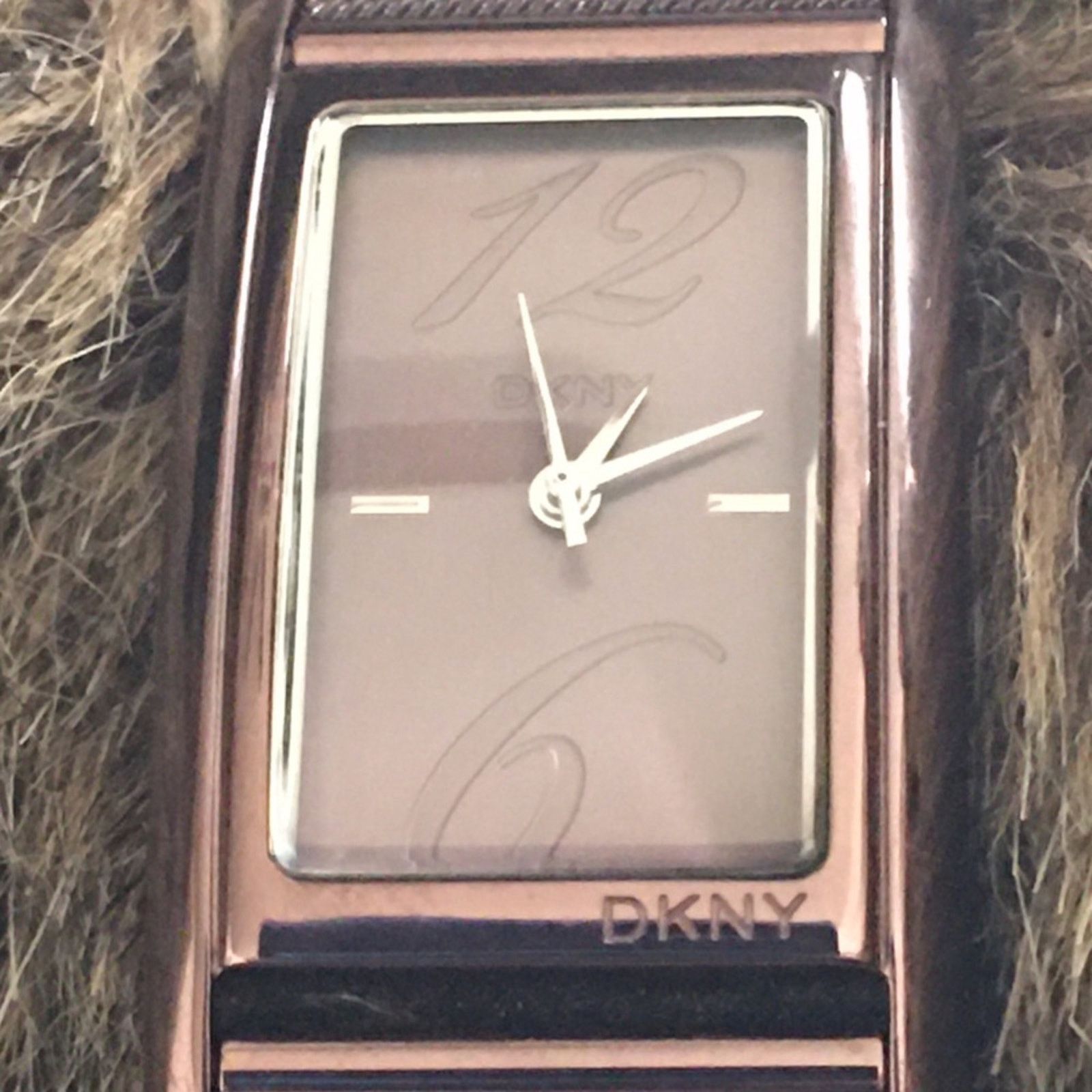 DKNY DKNY ladies brown stainless steel mesh band watch Size ONE SIZE - 8 Thumbnail